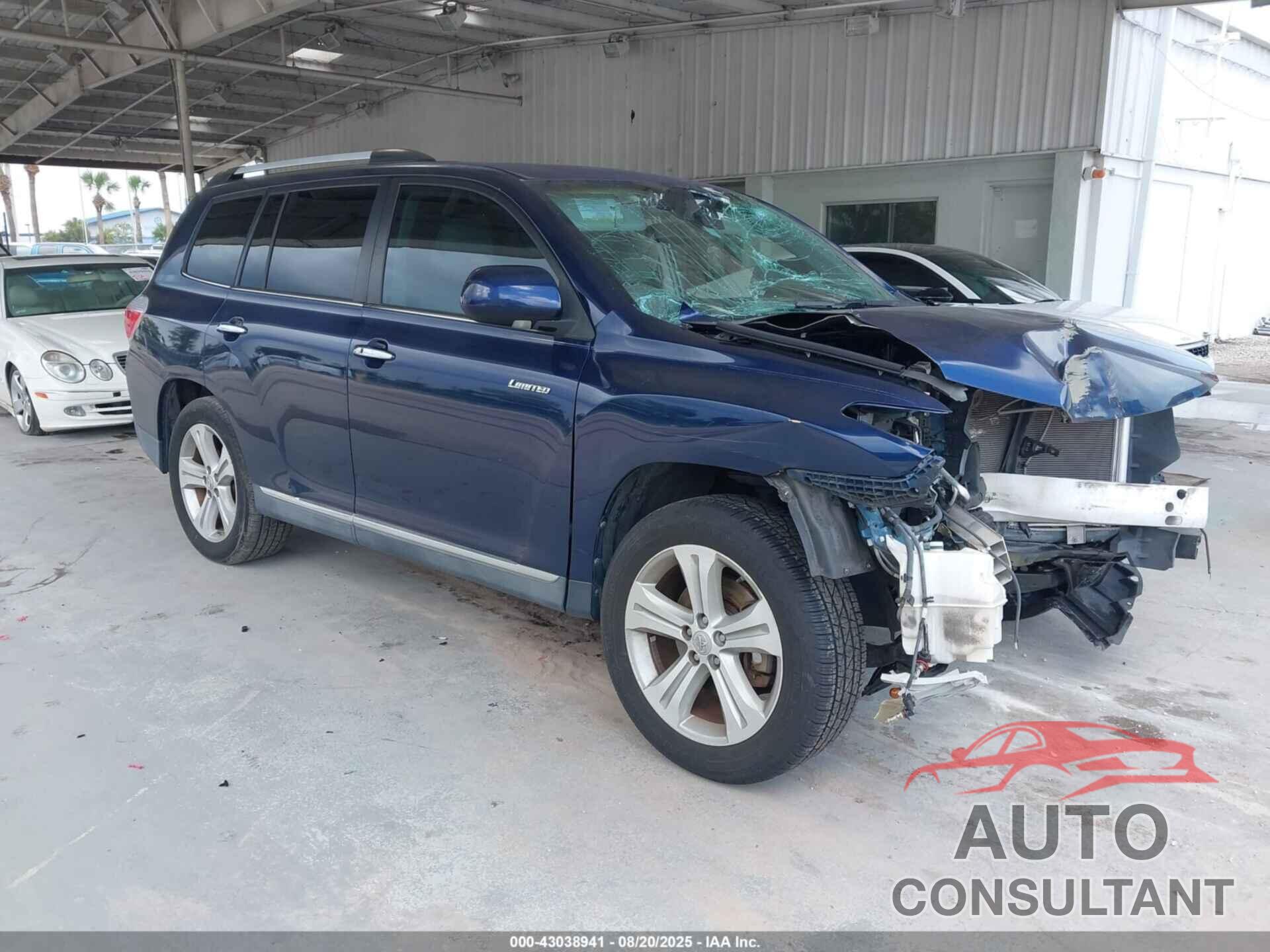 TOYOTA HIGHLANDER 2013 - 5TDYK3EH9DS122176