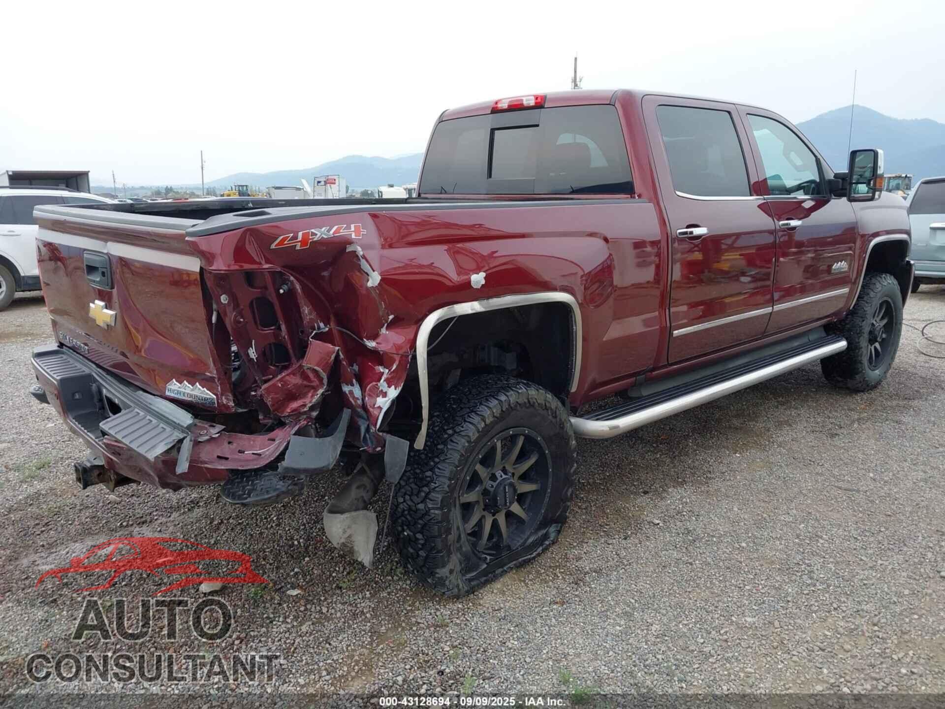 CHEVROLET SILVERADO 3500HD 2016 - 1GC4K1E85GF166330