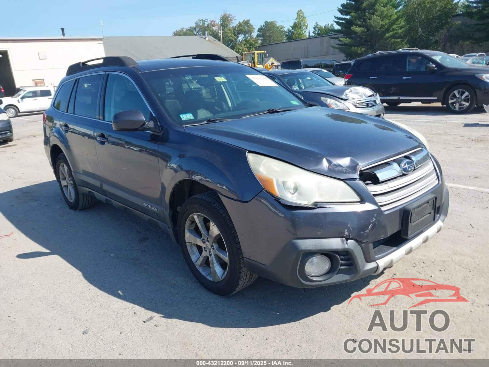 SUBARU OUTBACK 2013 - 4S4BRBLC9D3300927