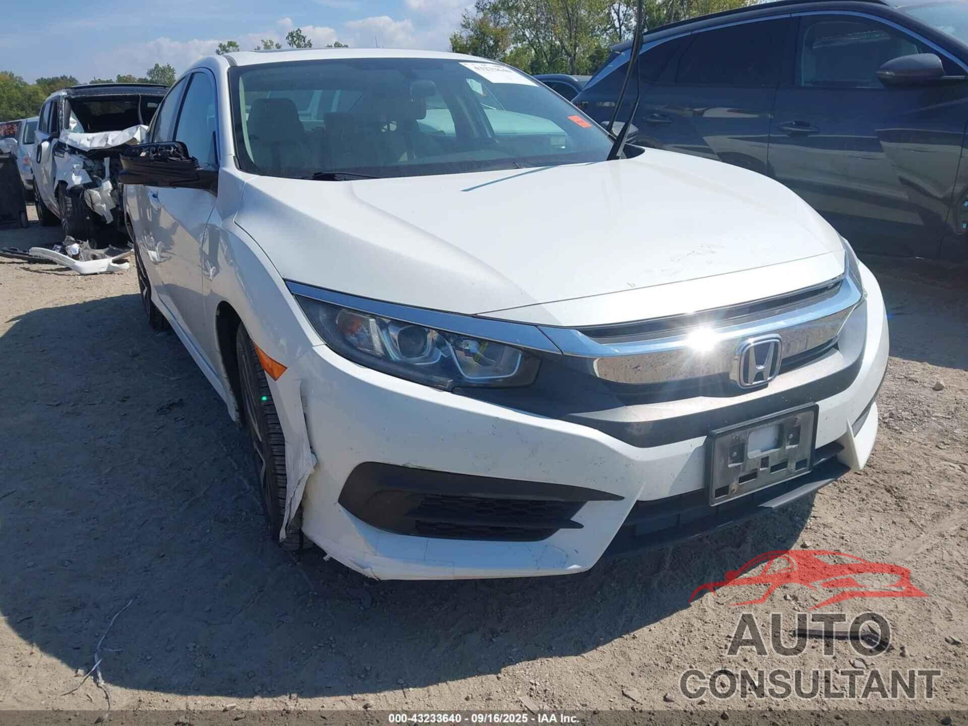 HONDA CIVIC 2017 - 19XFC2F75HE077175