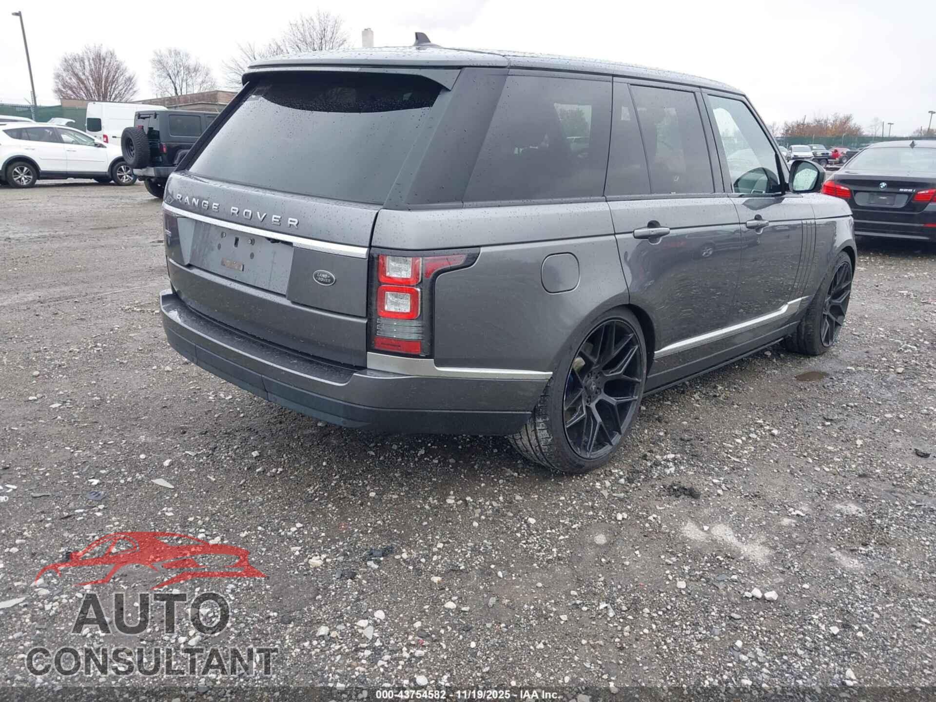 LAND ROVER RANGE ROVER 2016 - SALGS2PF5GA287346