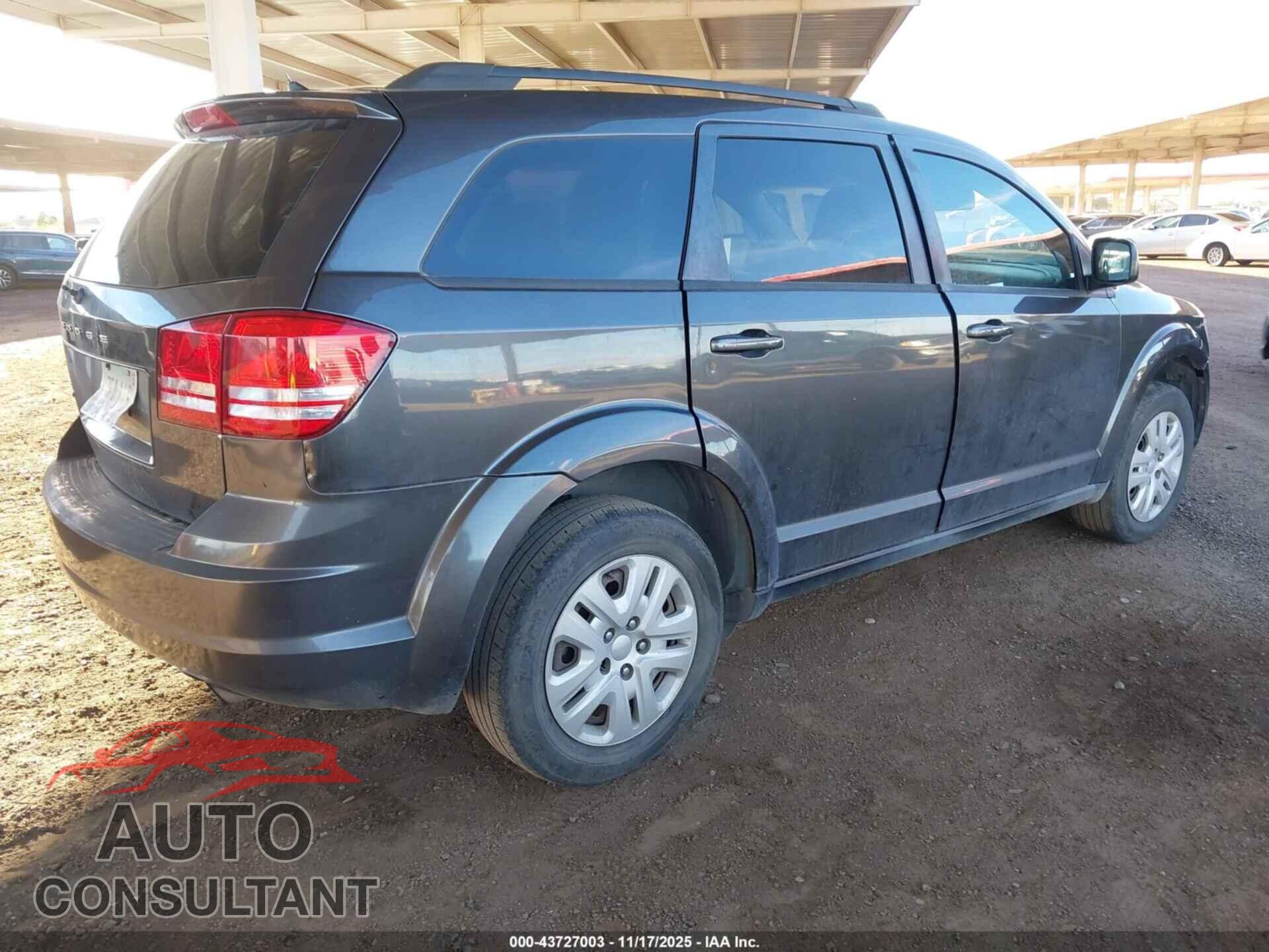 DODGE JOURNEY 2017 - 3C4PDCAB0HT525918