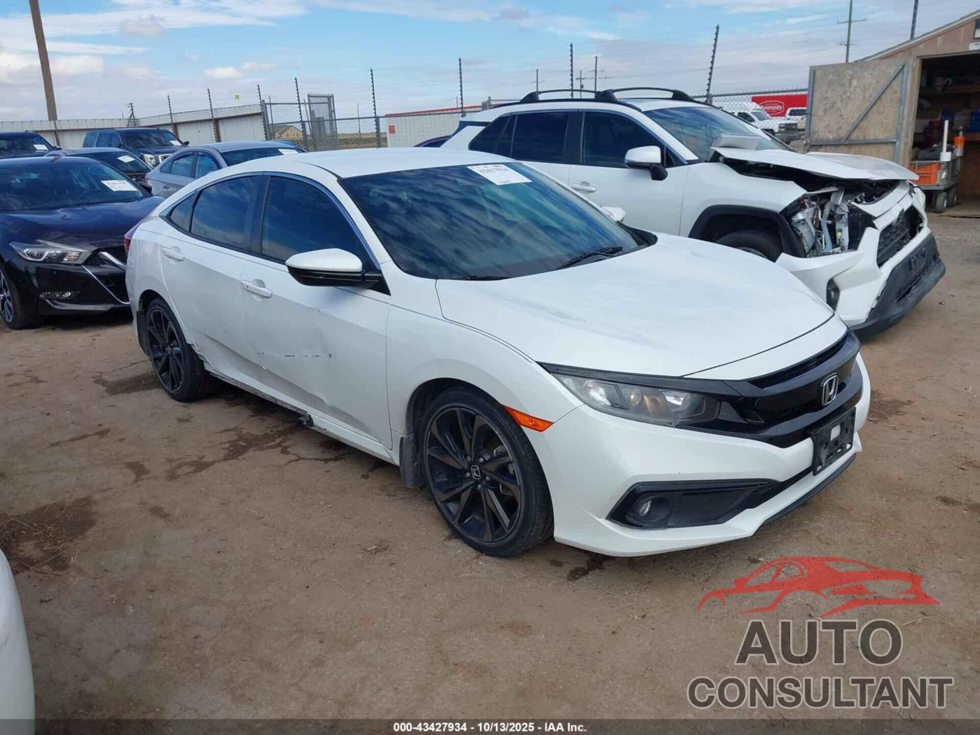 HONDA CIVIC 2021 - 2HGFC2F81MH559585