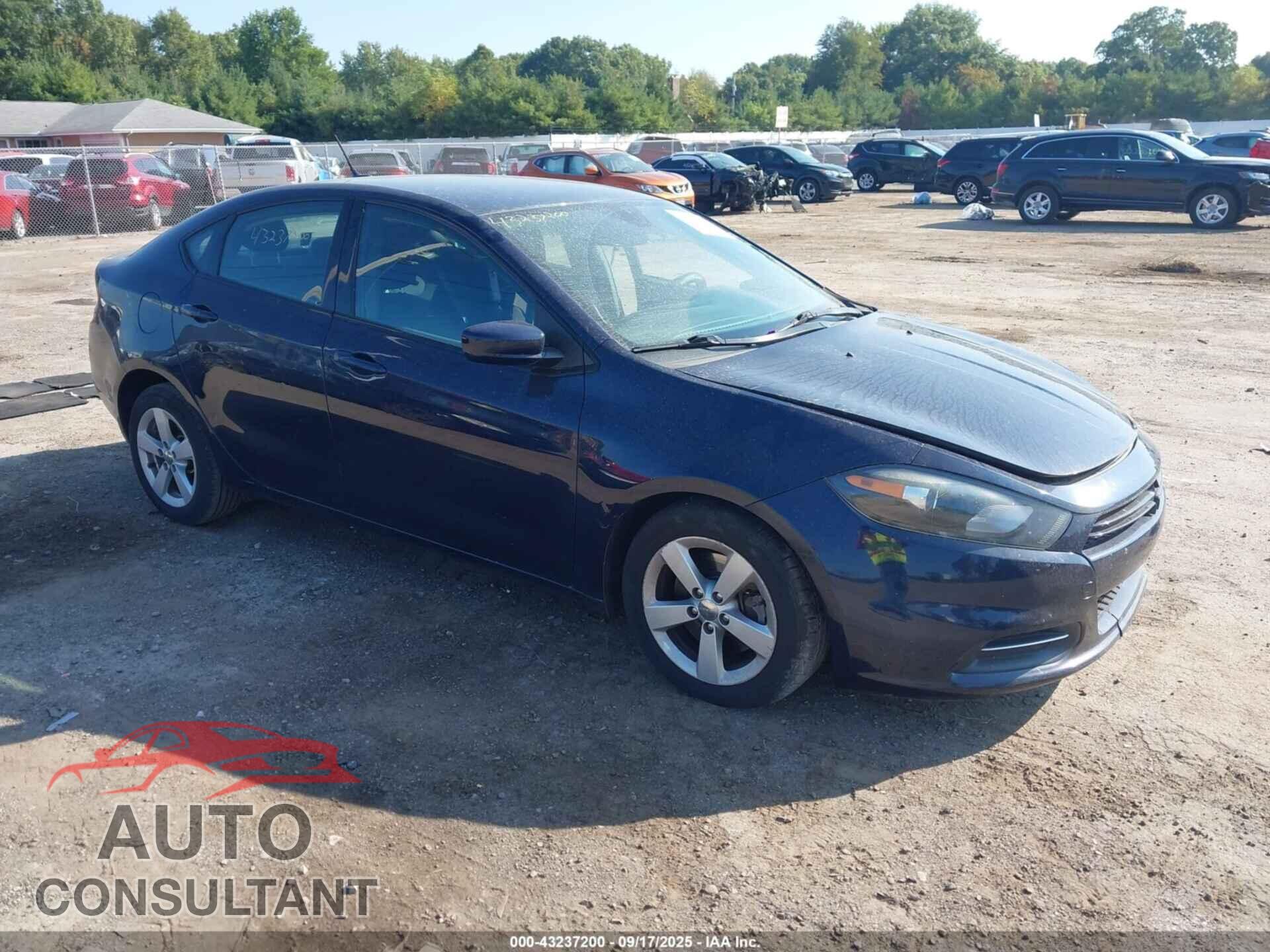 DODGE DART 2015 - 1C3CDFBB8FD174648