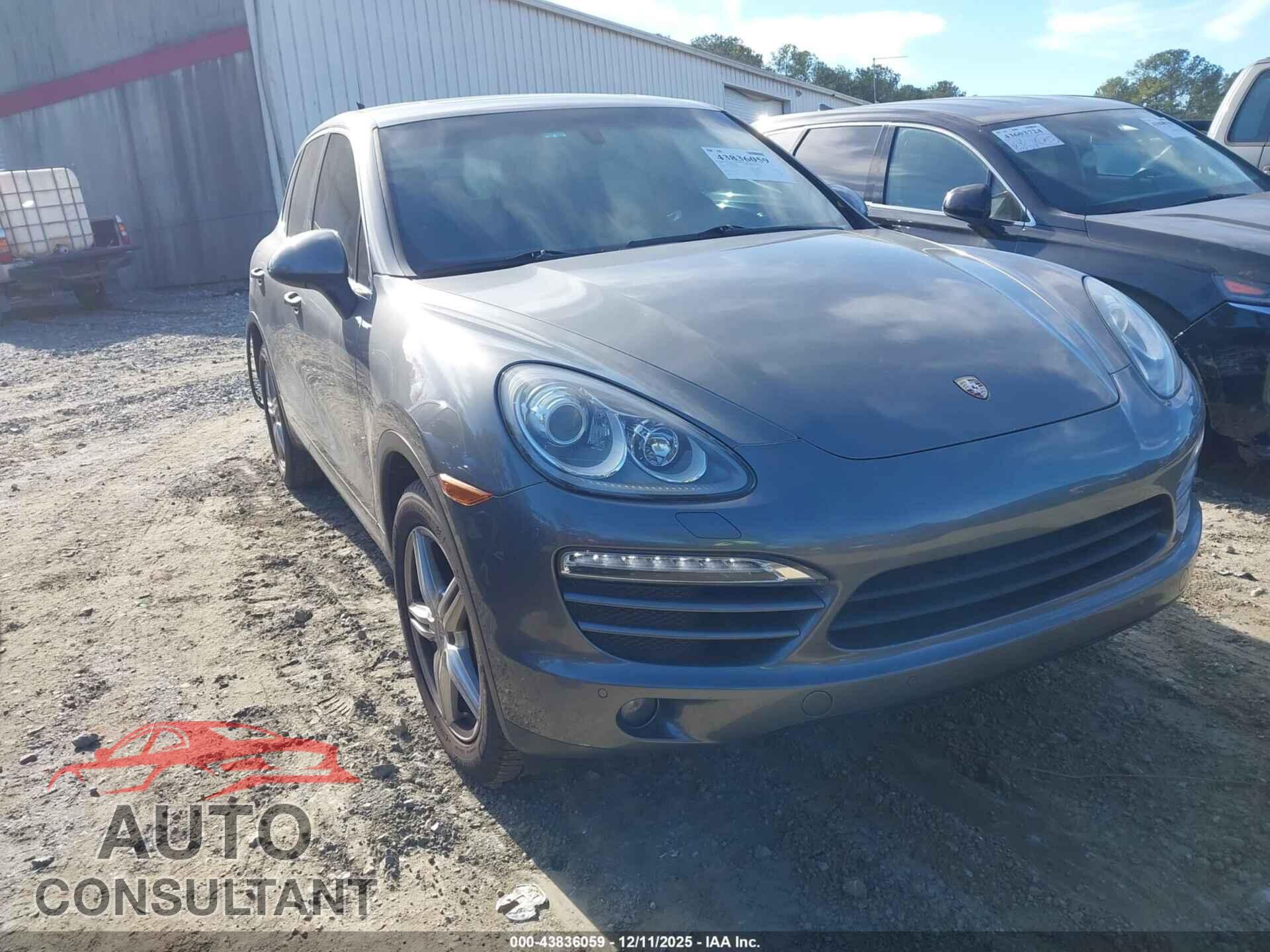 PORSCHE CAYENNE 2012 - WP1AA2A27CLA02407