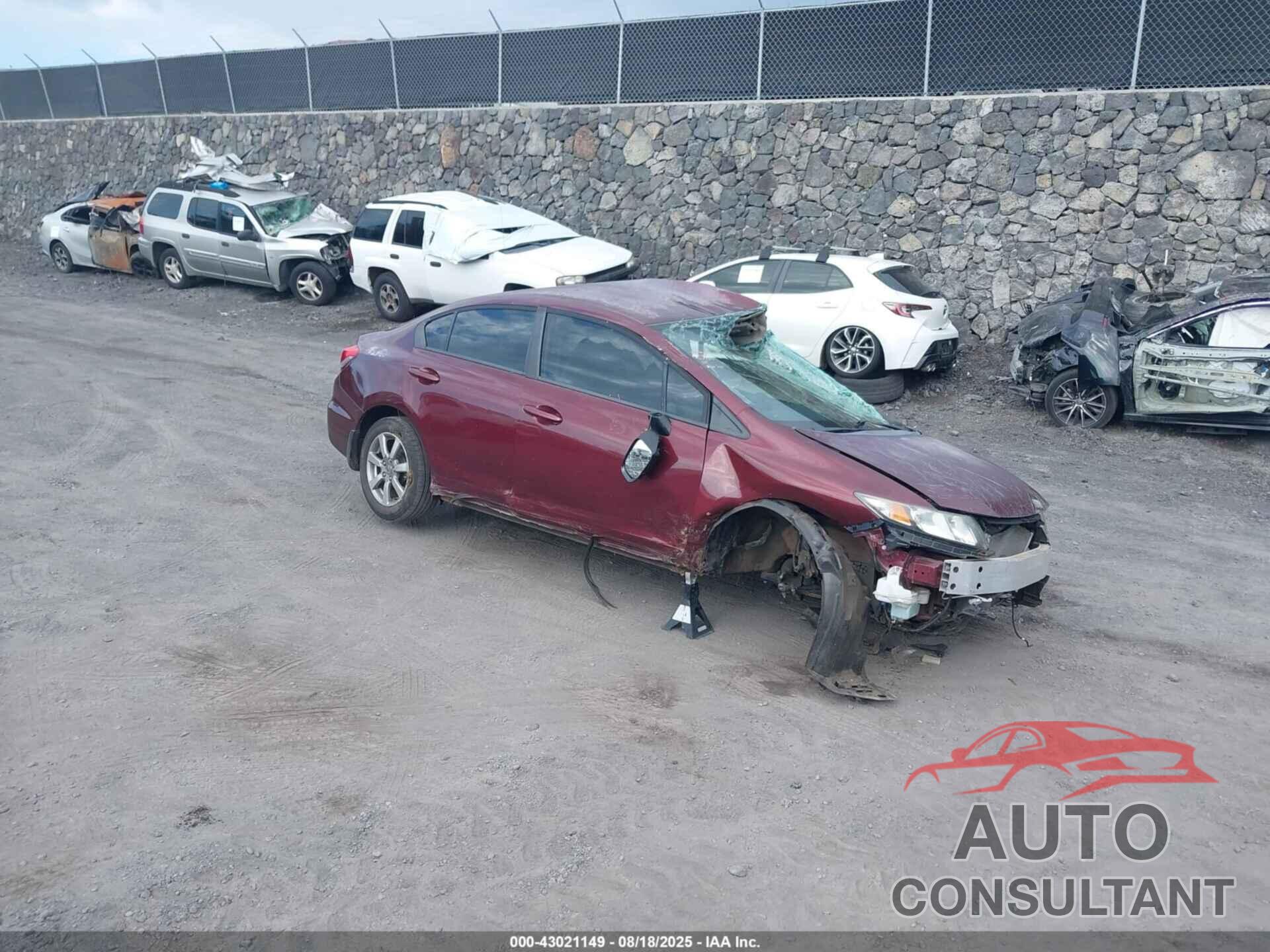 HONDA CIVIC 2015 - 2HGFB2F58FH559207