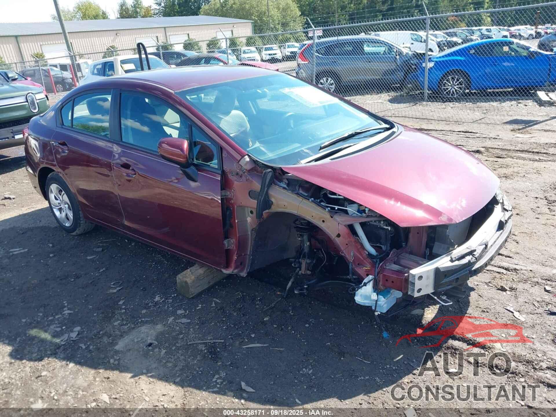 HONDA CIVIC 2015 - 2HGFB2F52FH557145