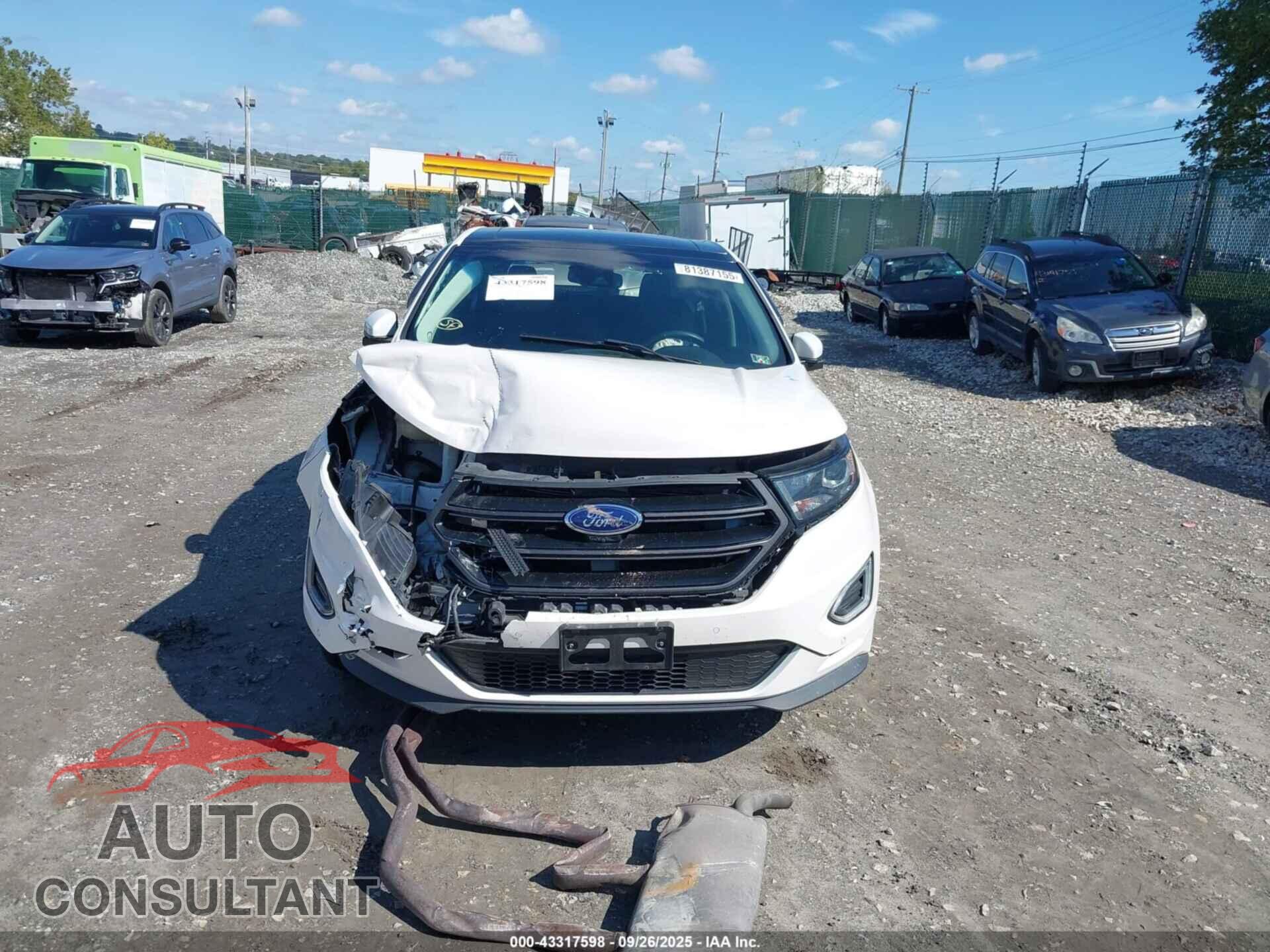 FORD EDGE 2017 - 2FMPK4AP3HBC40368