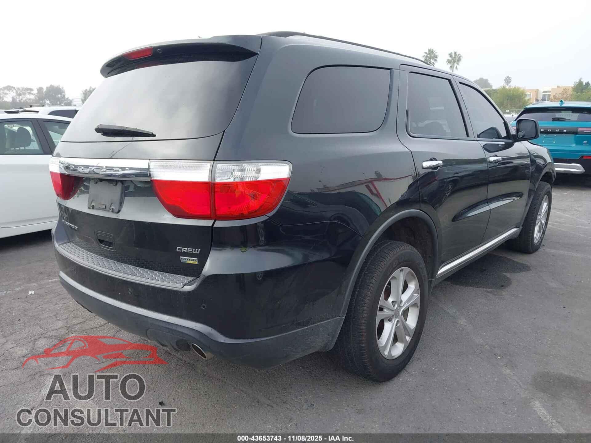 DODGE DURANGO 2013 - 1C4RDHDG5DC664302