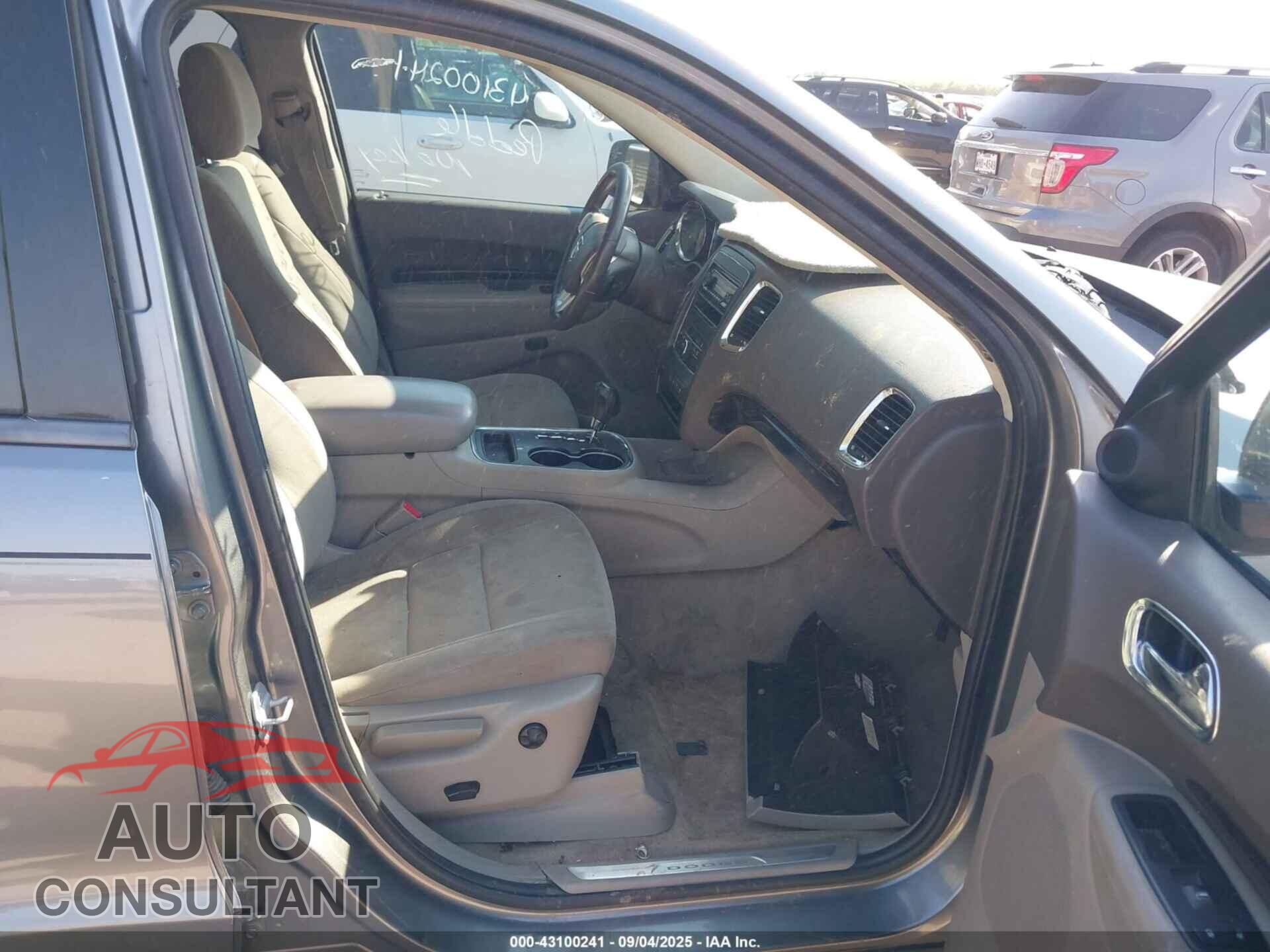DODGE DURANGO 2011 - 1D4RD4GG2BC708342