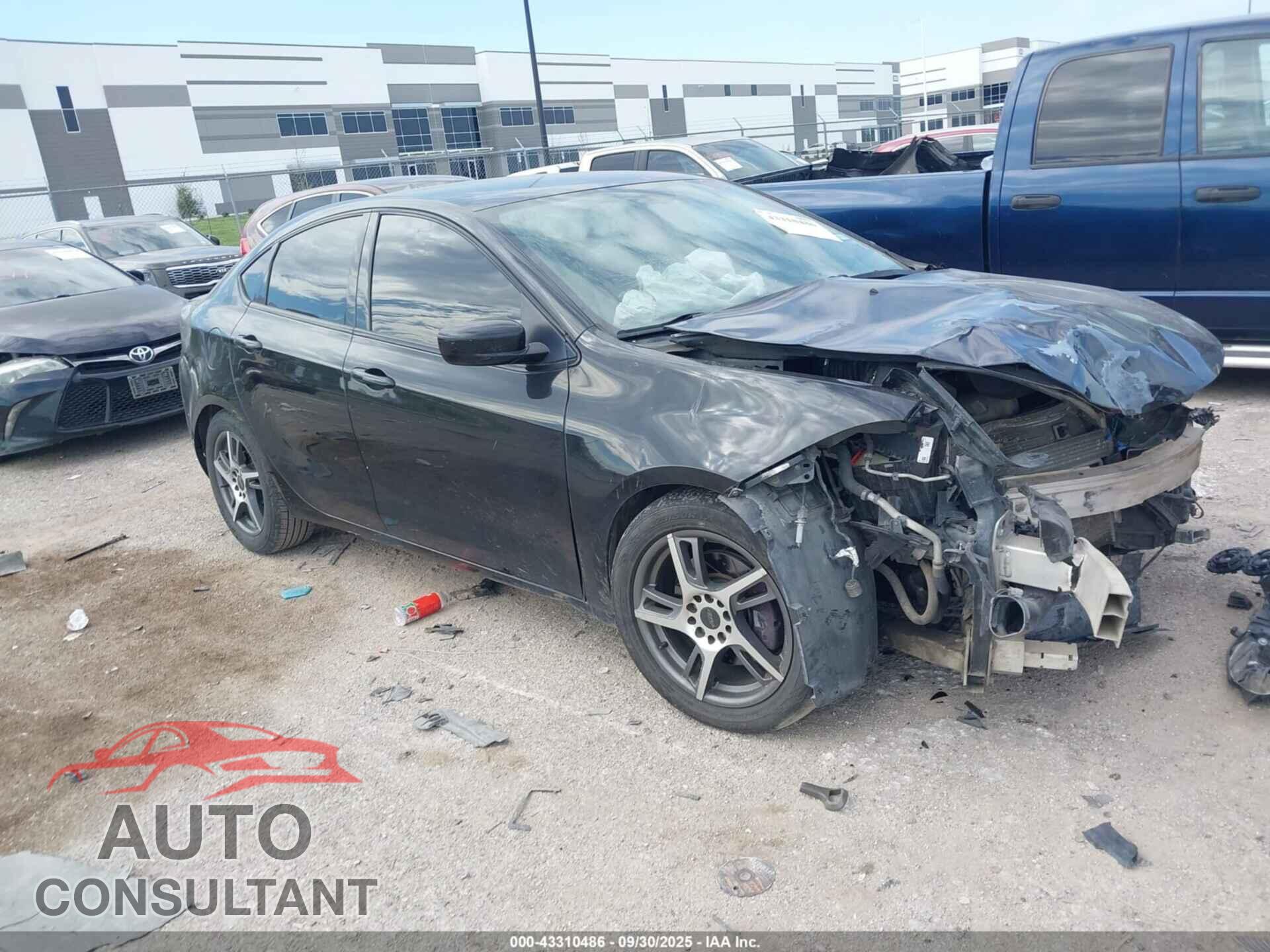 DODGE DART 2016 - 1C3CDFAA2GD690000