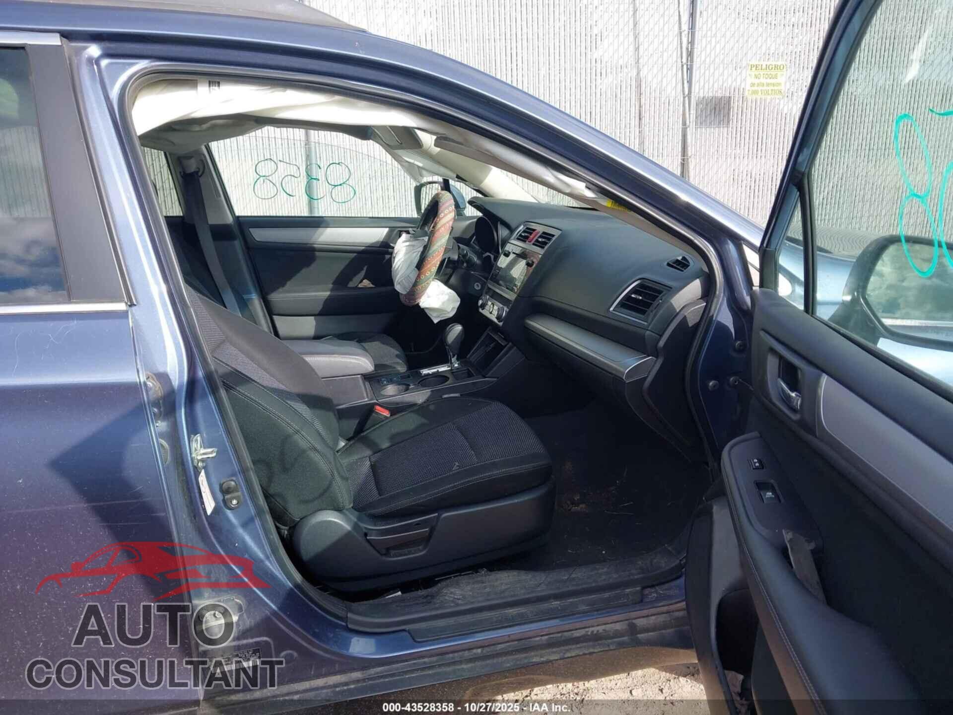 SUBARU OUTBACK 2016 - 4S4BSBCC3G3314377