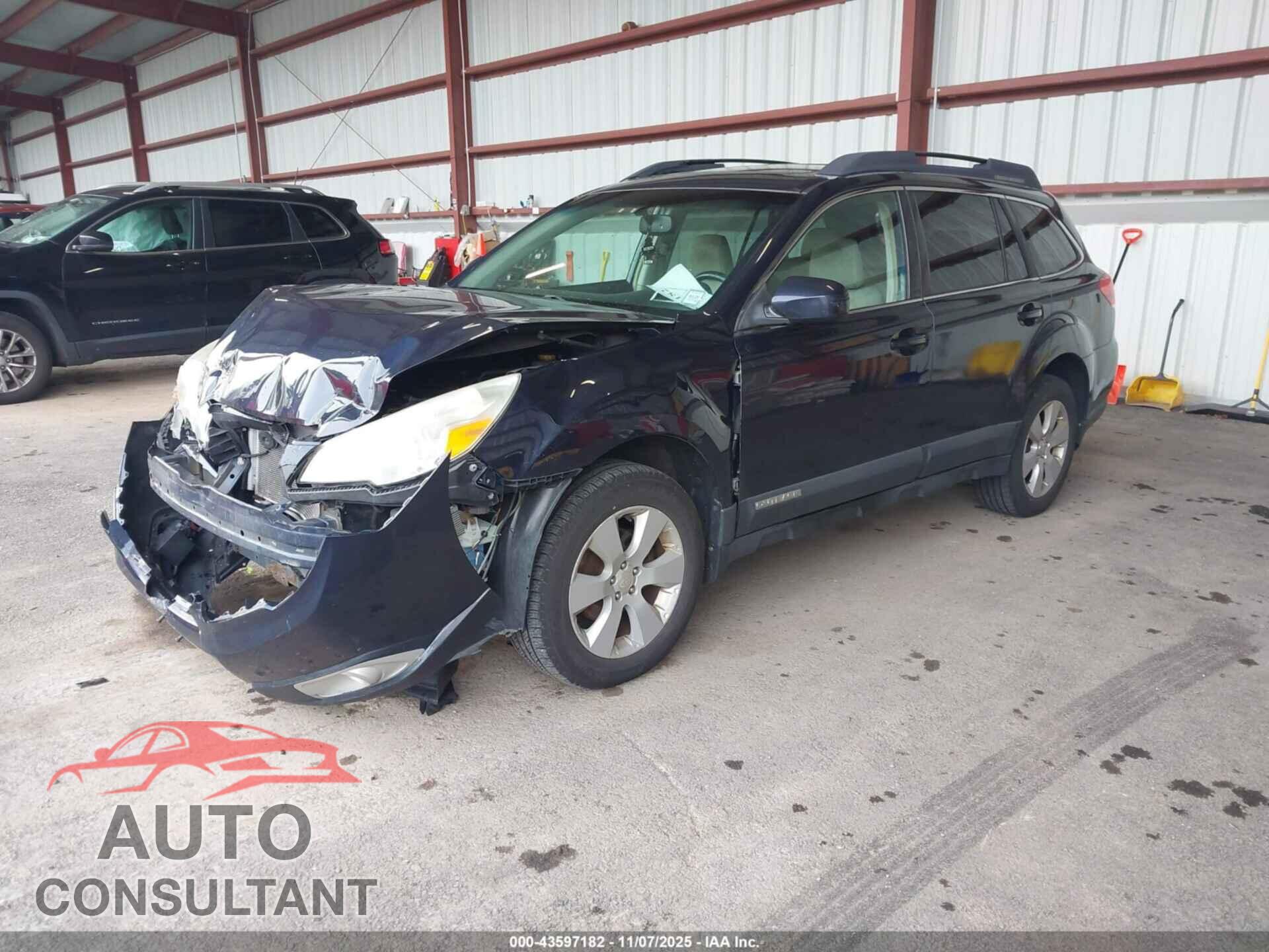 SUBARU OUTBACK 2012 - 4S4BRBGCXC3297223