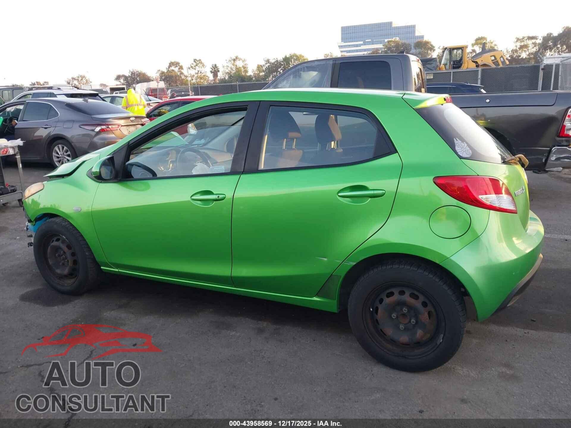 MAZDA MAZDA2 2011 - JM1DE1HZ3B0120339
