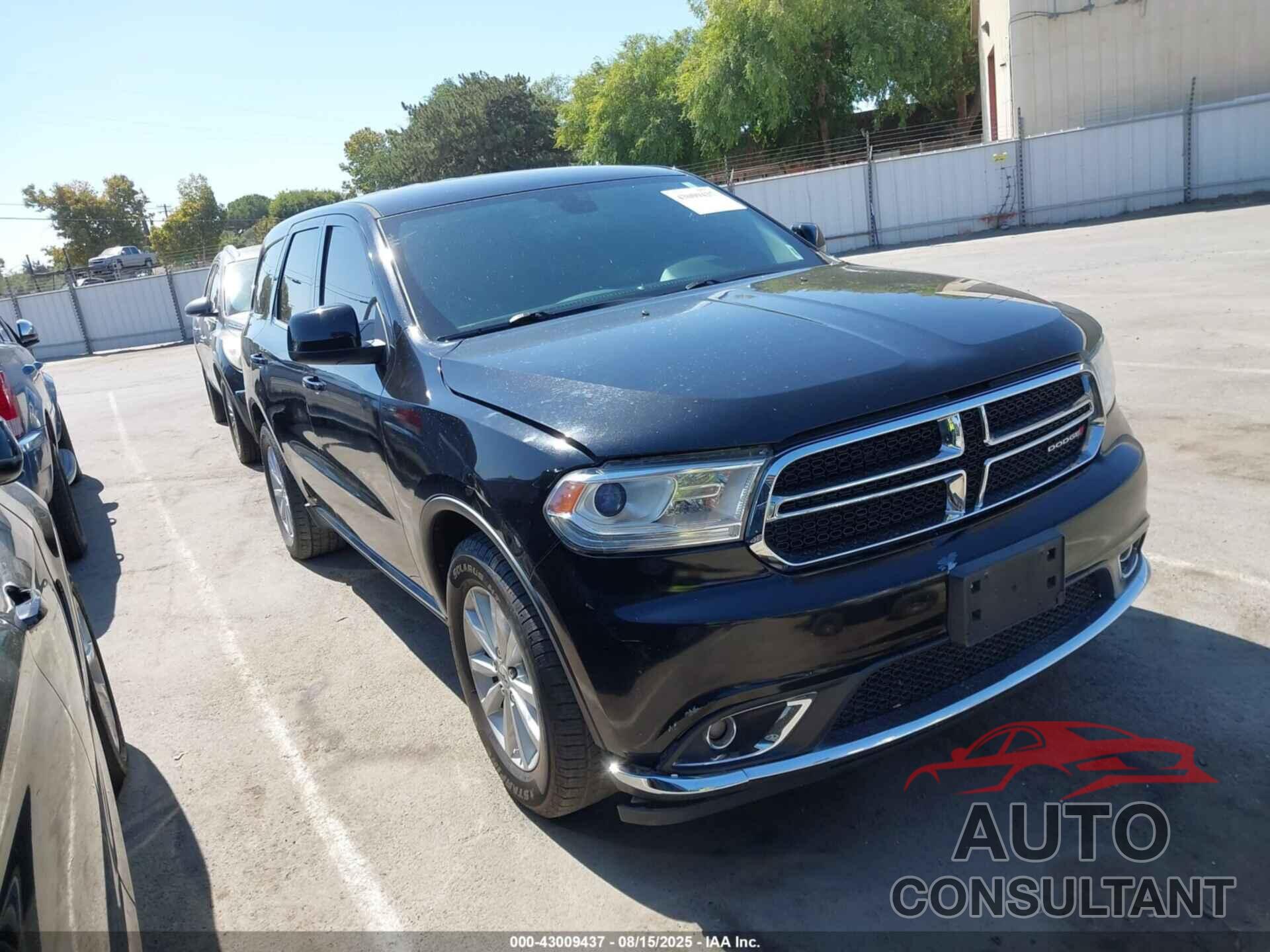 DODGE DURANGO 2019 - 1C4RDHAG4KC534805