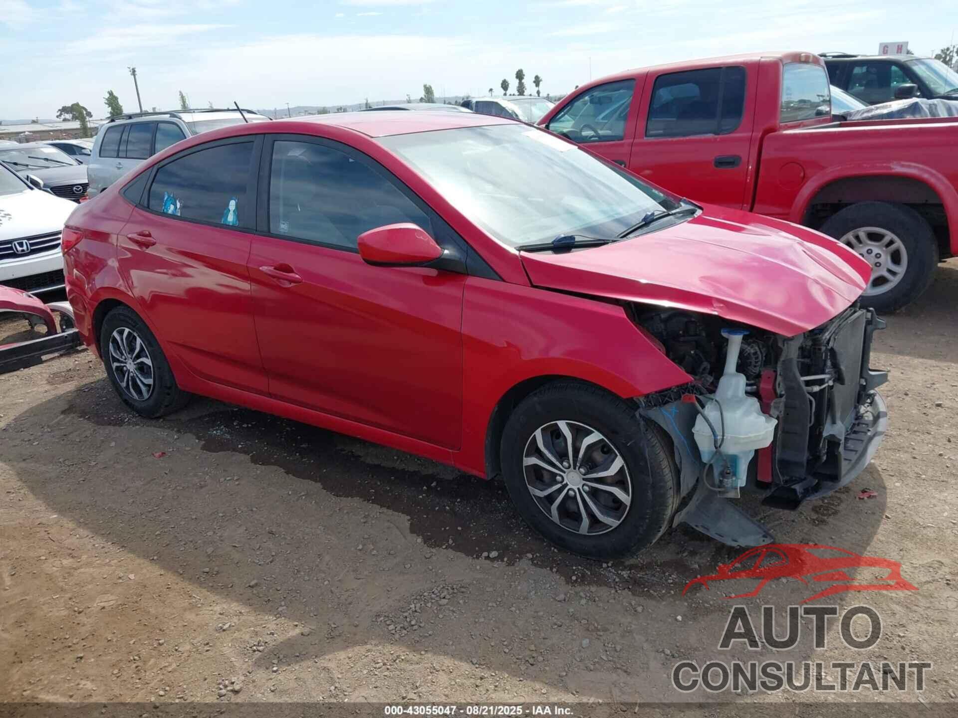 HYUNDAI ACCENT 2016 - KMHCT4AEXGU124510