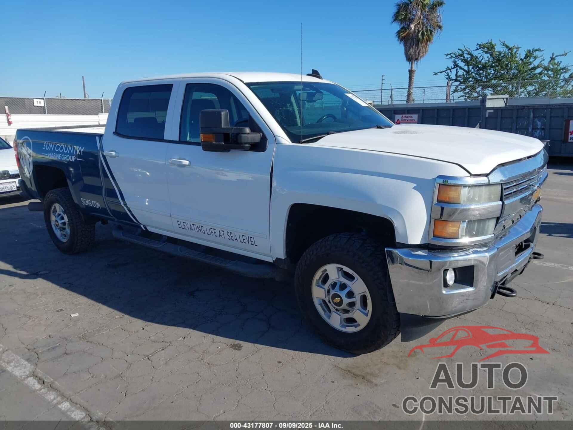 CHEVROLET SILVERADO 2500HD 2015 - 1GC1KVE8XFF630687