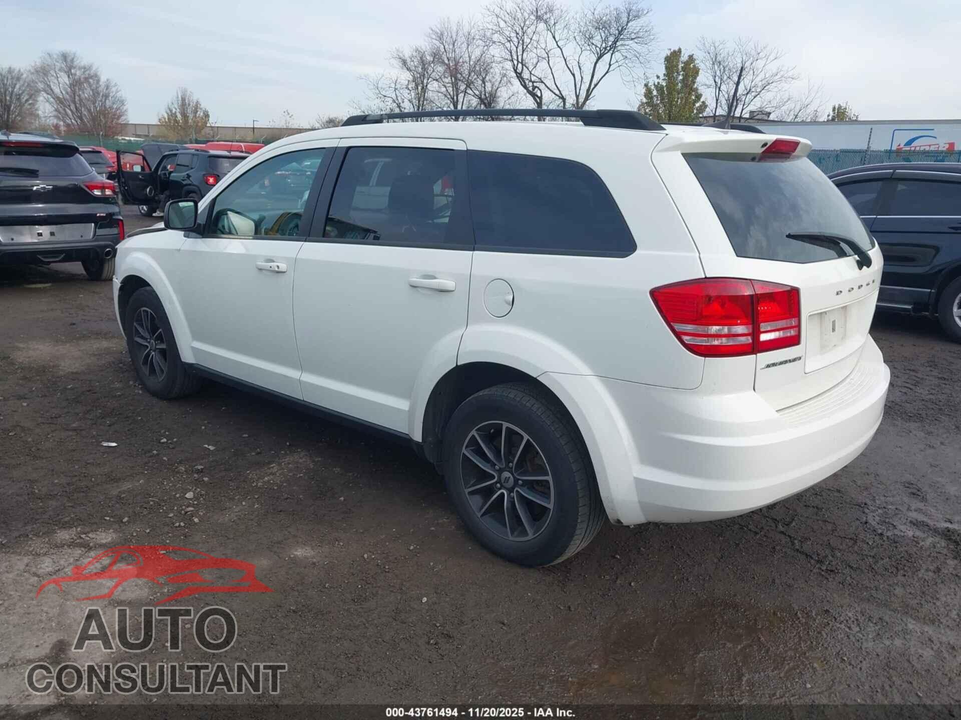 DODGE JOURNEY 2018 - 3C4PDCAB2JT490501