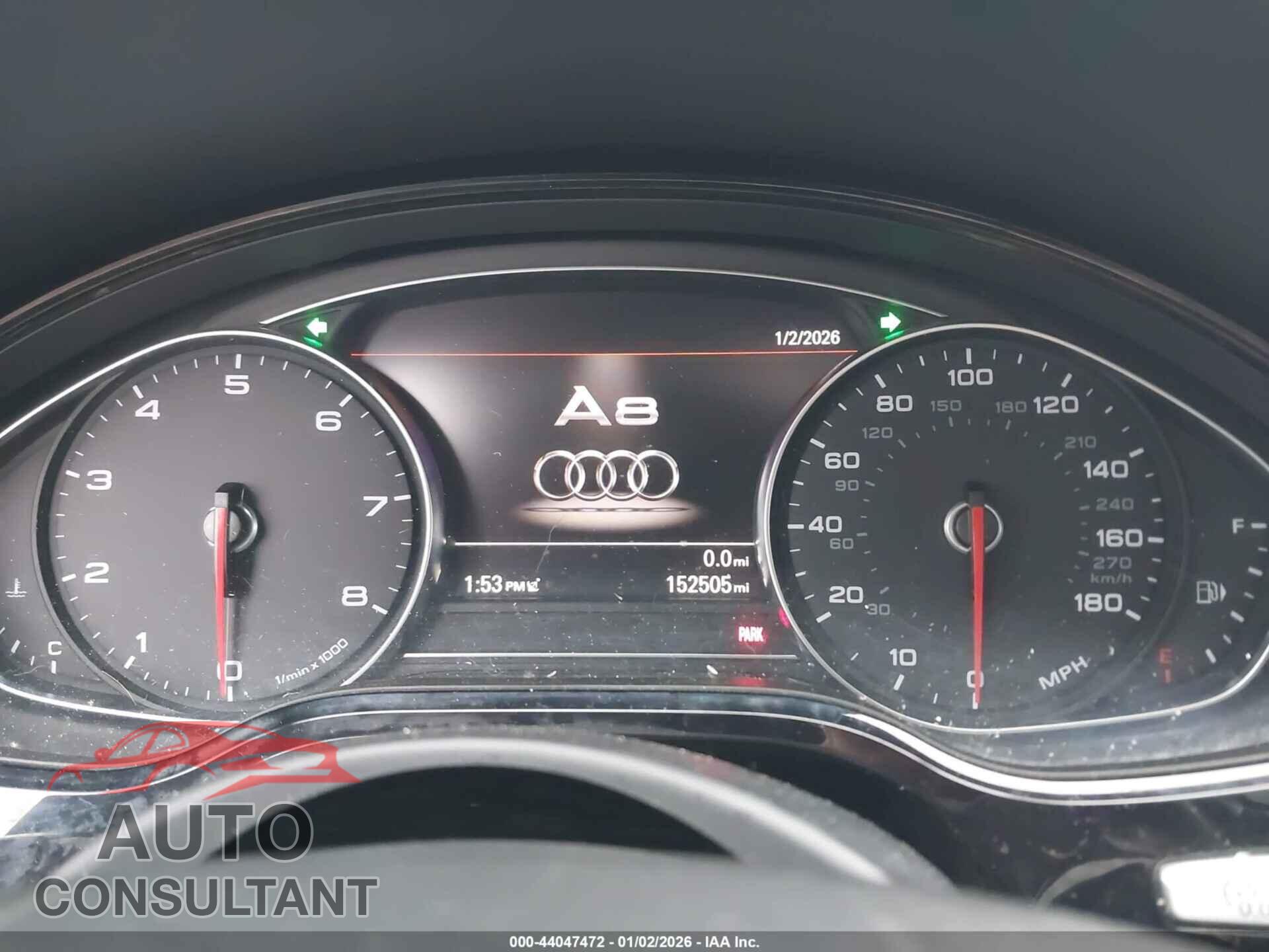 AUDI A8 L 2016 - WAU34AFD8GN005409