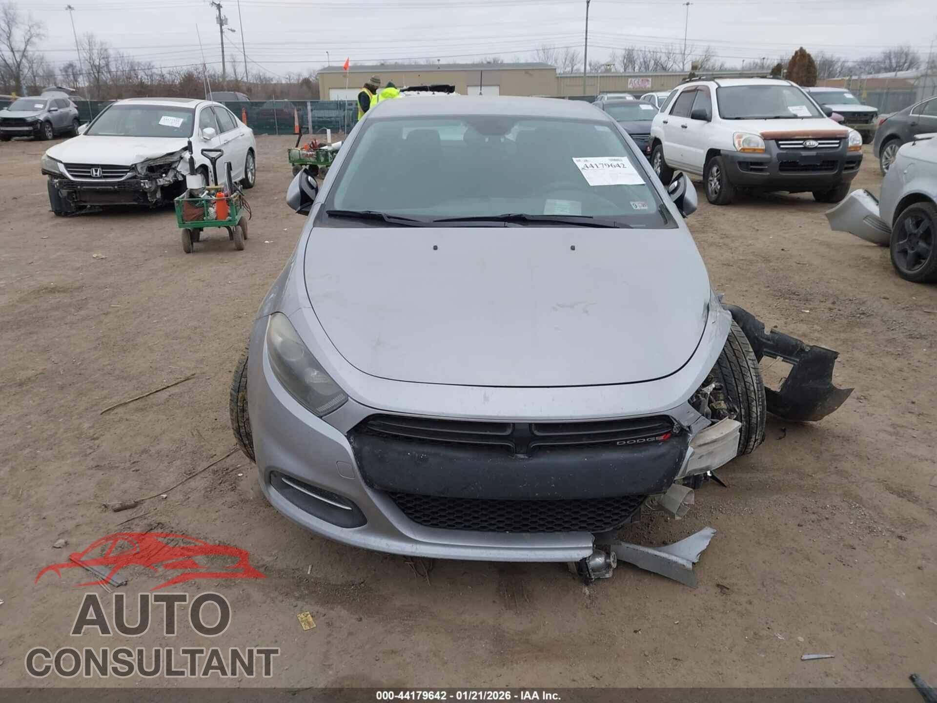 DODGE DART 2015 - 1C3CDFBB1FD117238