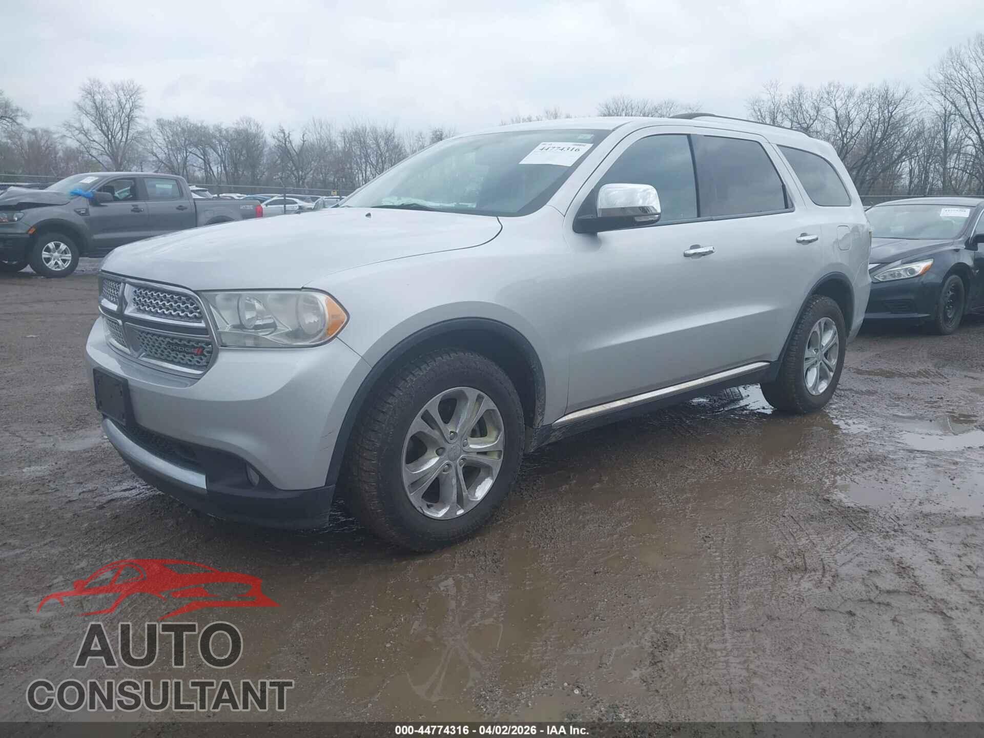 DODGE DURANGO 2013 - 1C4RDJDG1DC608526