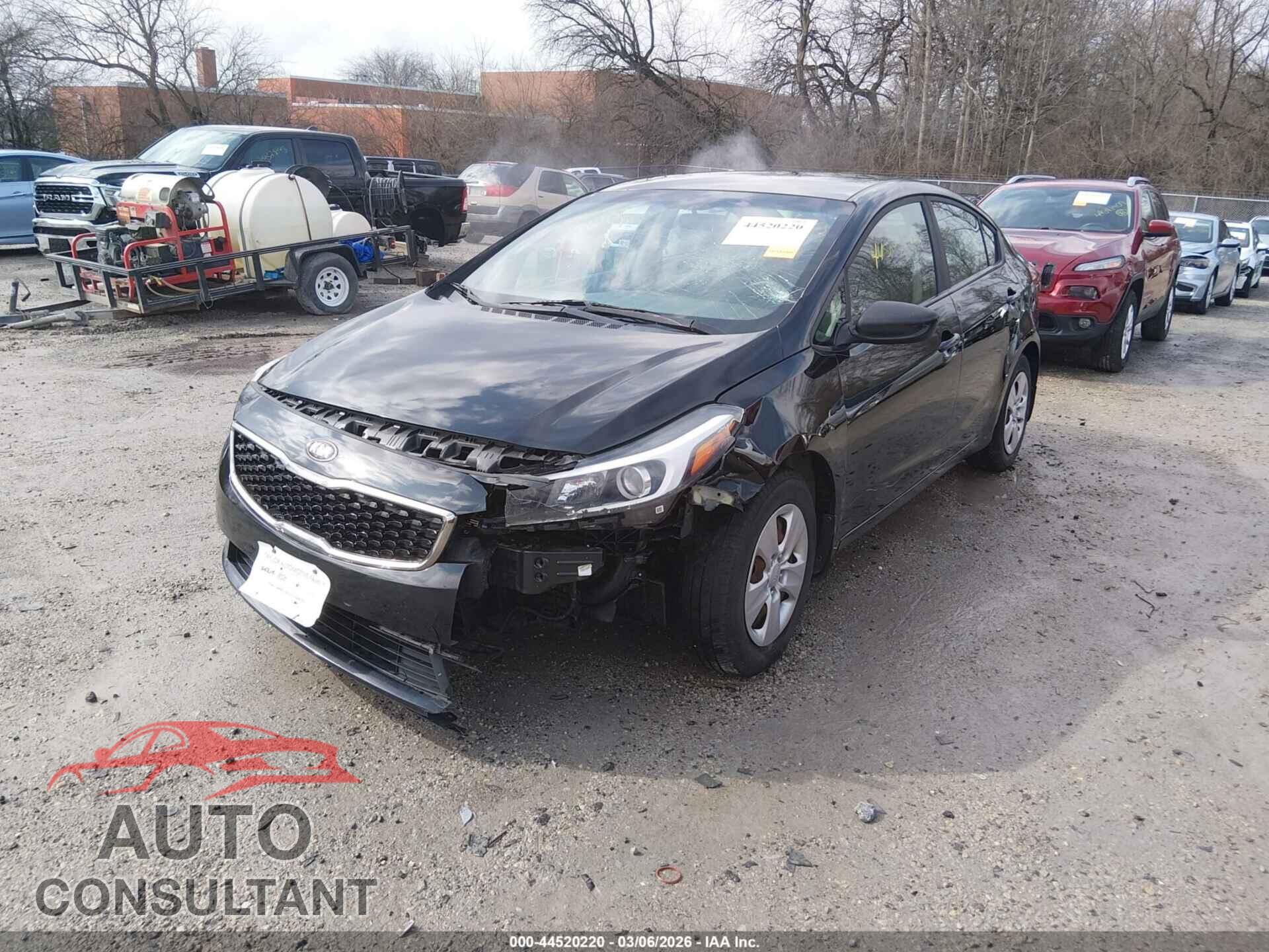 KIA FORTE 2017 - 3KPFK4A71HE044440