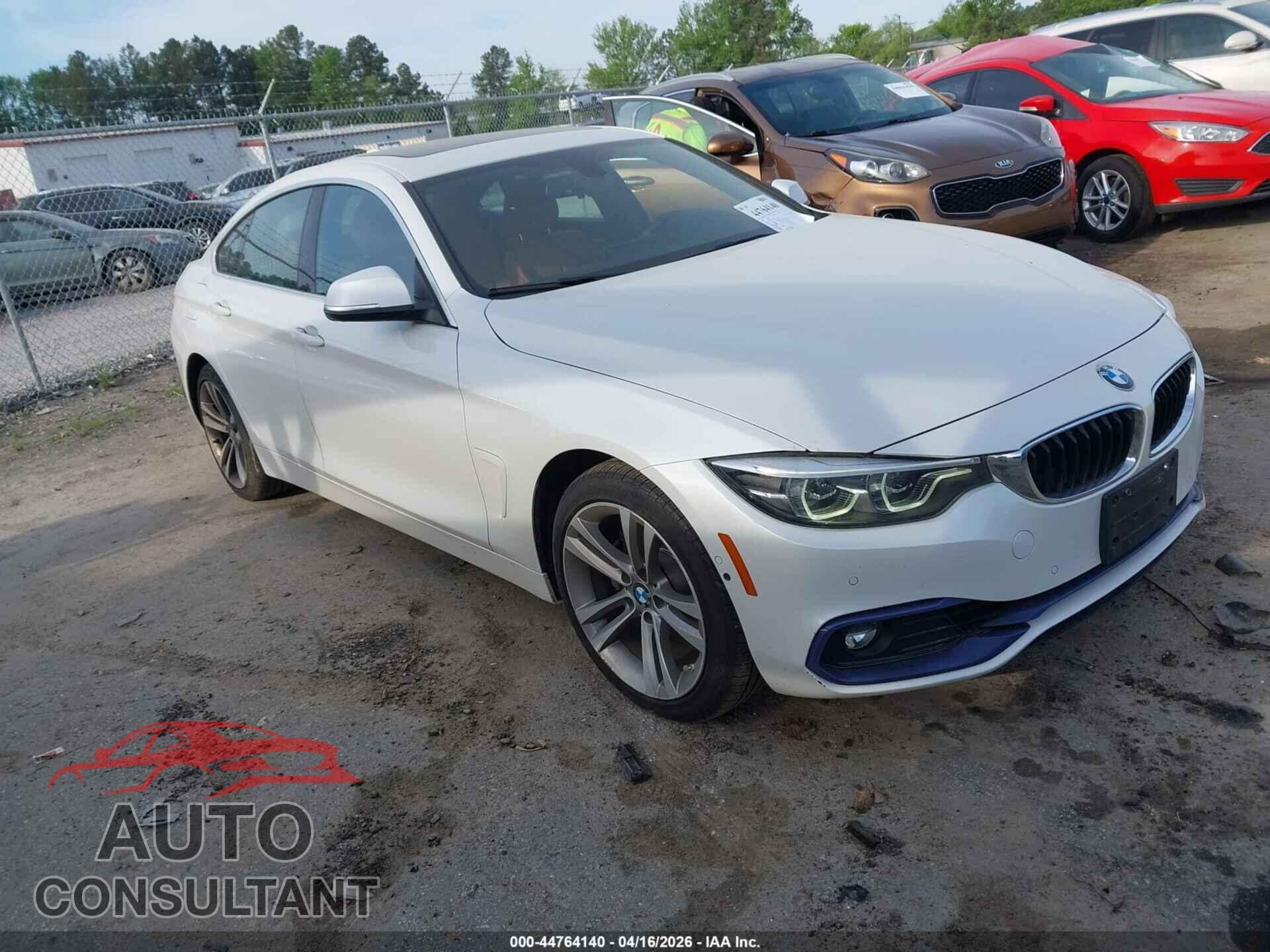 BMW 430I GRAN COUPE 2019 - WBA4J3C58KBL06648