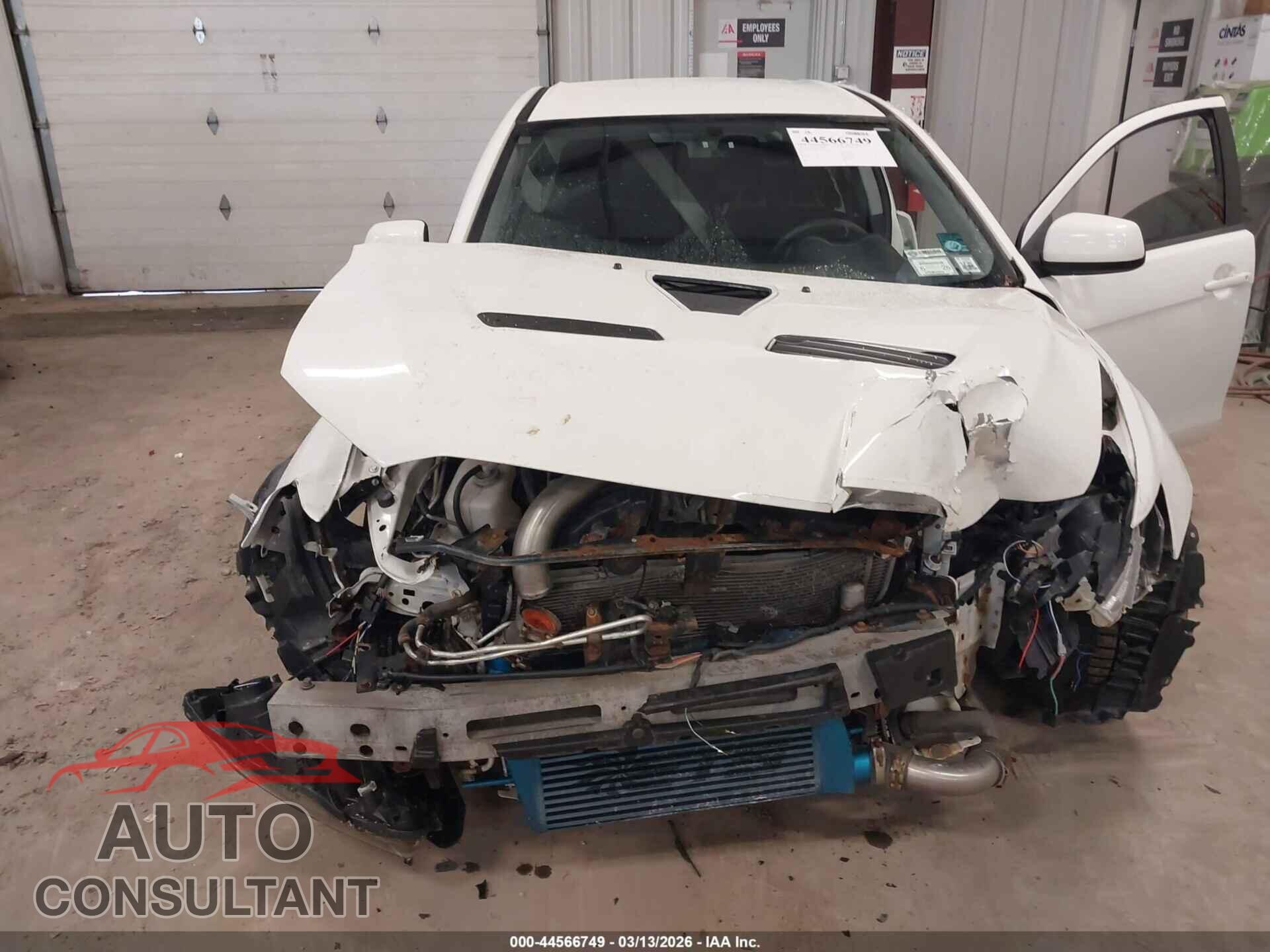 MITSUBISHI LANCER EVOLUTION 2011 - JA32W8FV0BU032918