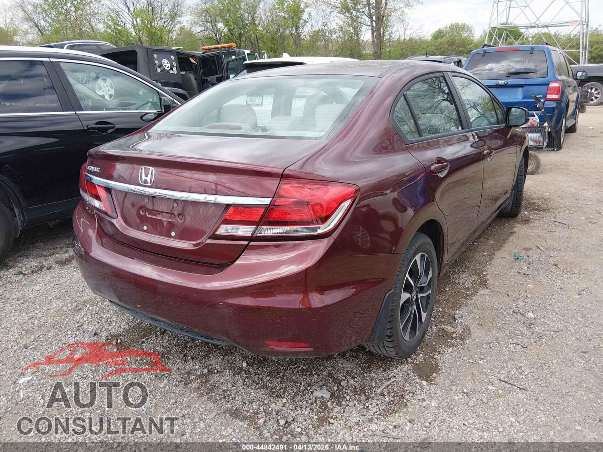 HONDA CIVIC 2013 - 19XFB2F94DE013093