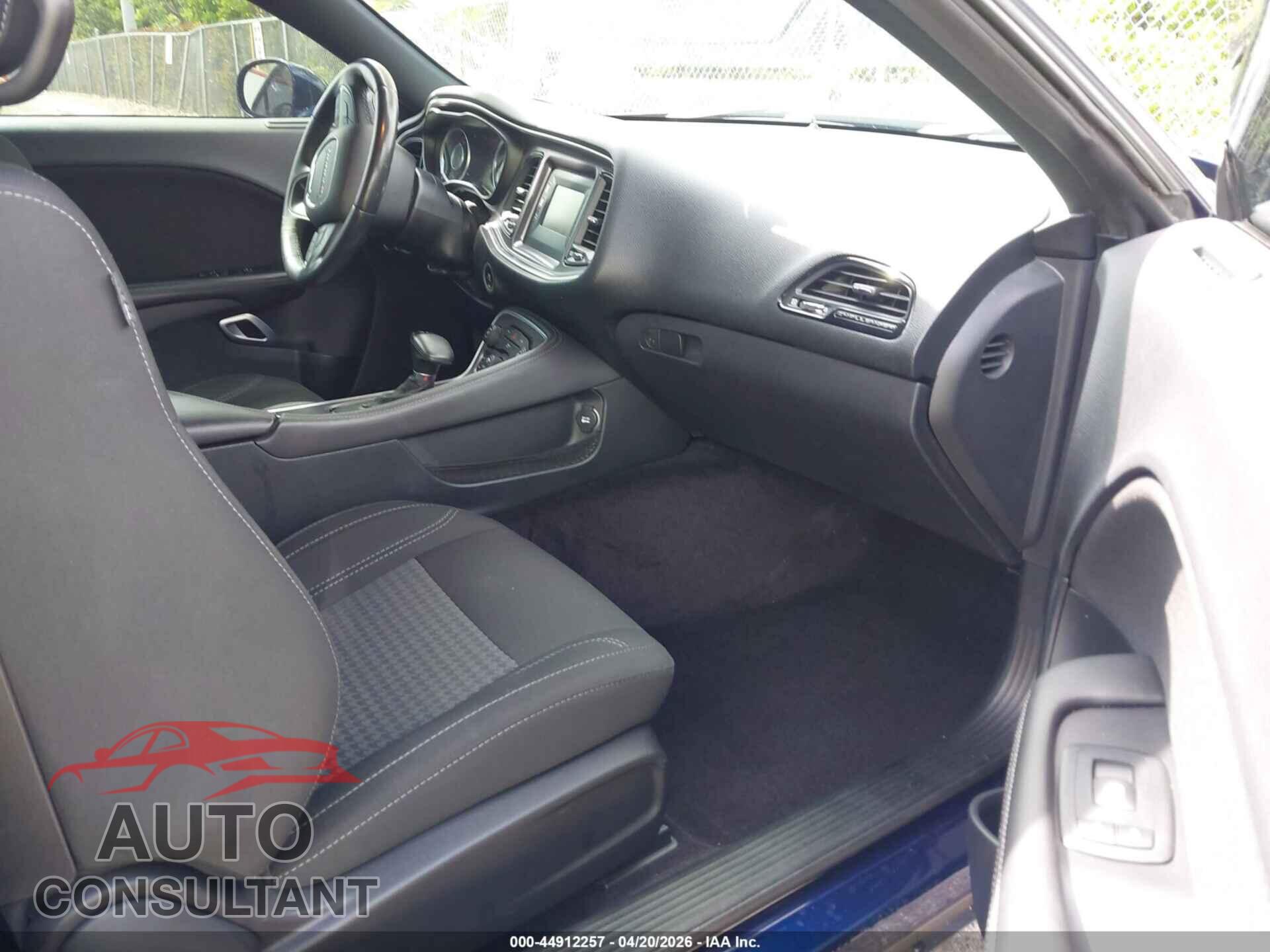 DODGE CHALLENGER 2016 - 2C3CDZAG4GH169014