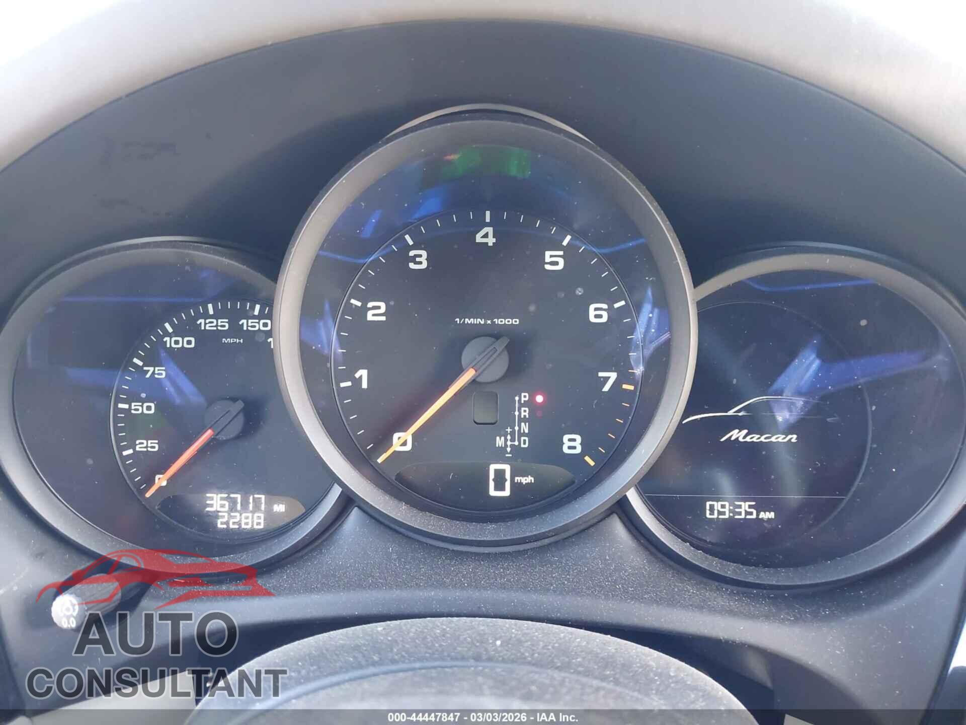 PORSCHE MACAN 2021 - WP1AA2A57MLB01076