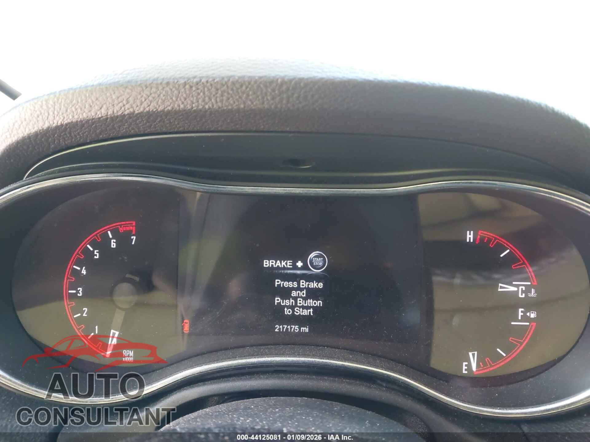 DODGE DURANGO 2014 - 1C4RDHEG4EC550498