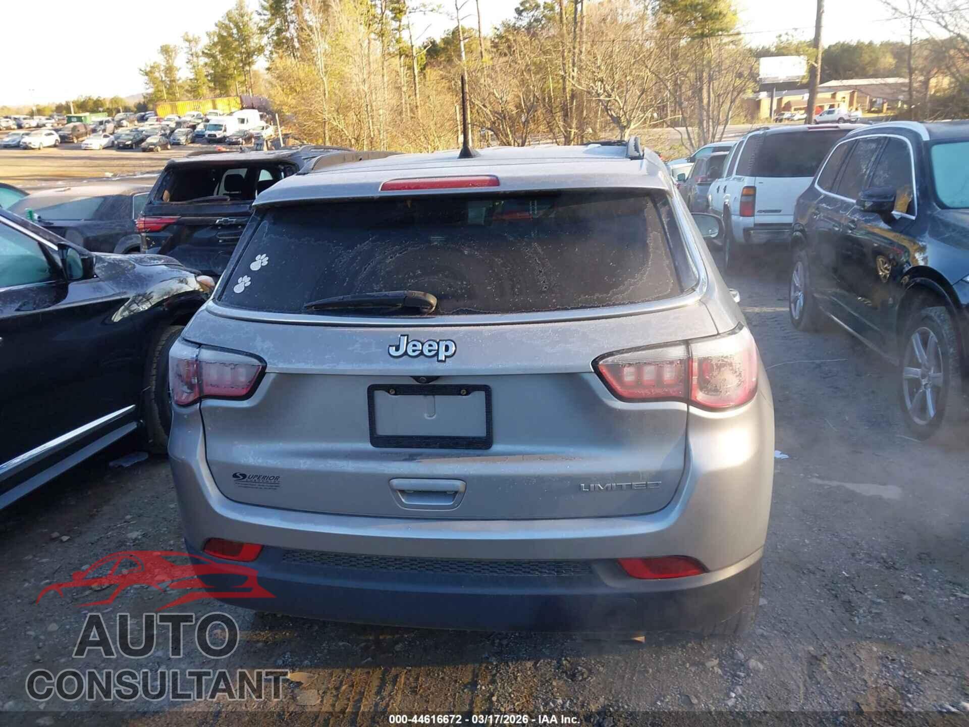 JEEP COMPASS 2020 - 3C4NJCCB3LT123302