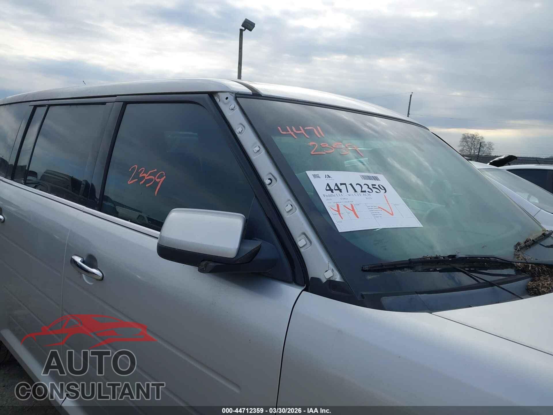 FORD FLEX 2010 - 2FMHK6CC2ABA81438