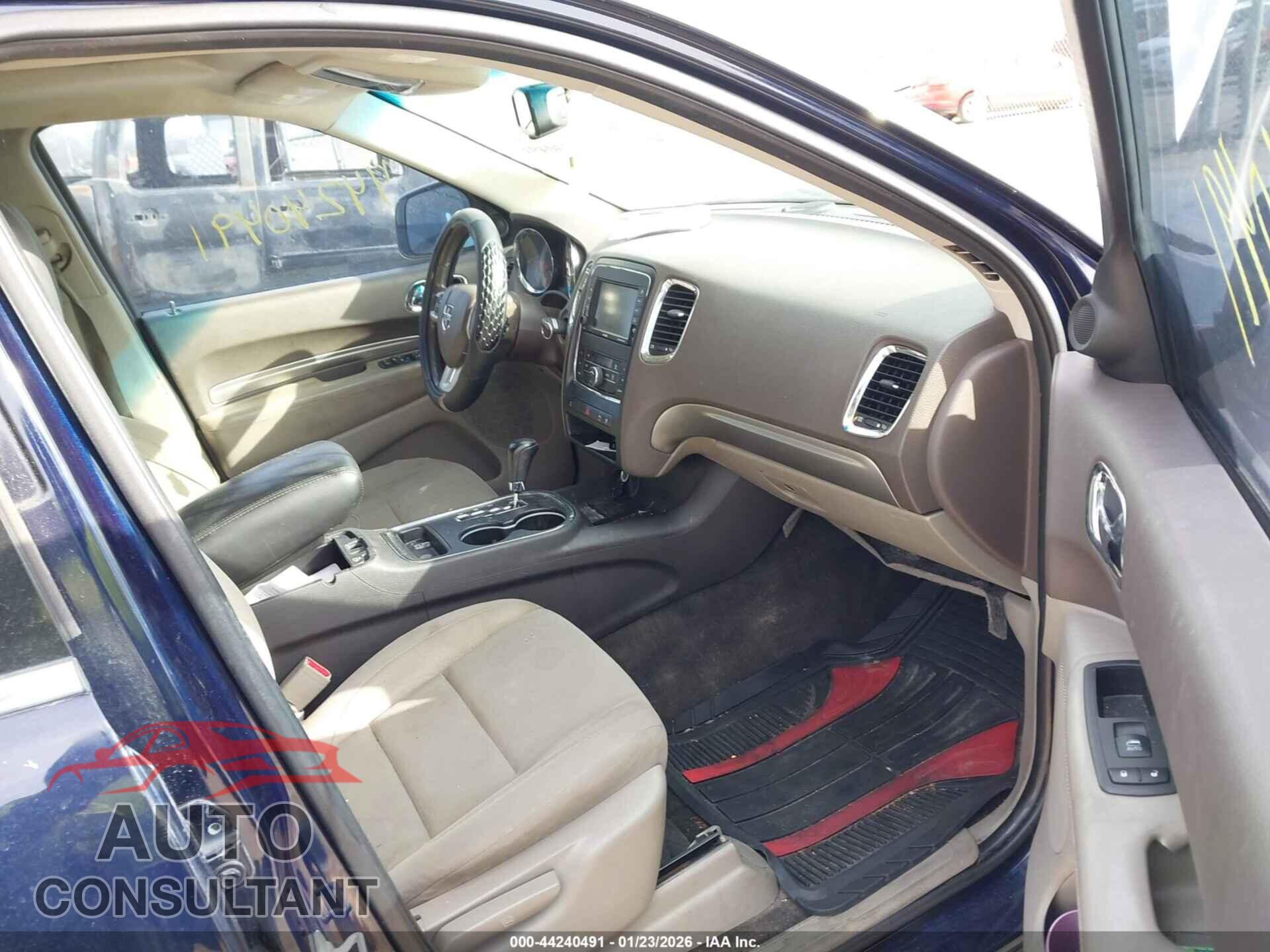 DODGE DURANGO 2012 - 1C4RDHAG7CC206540