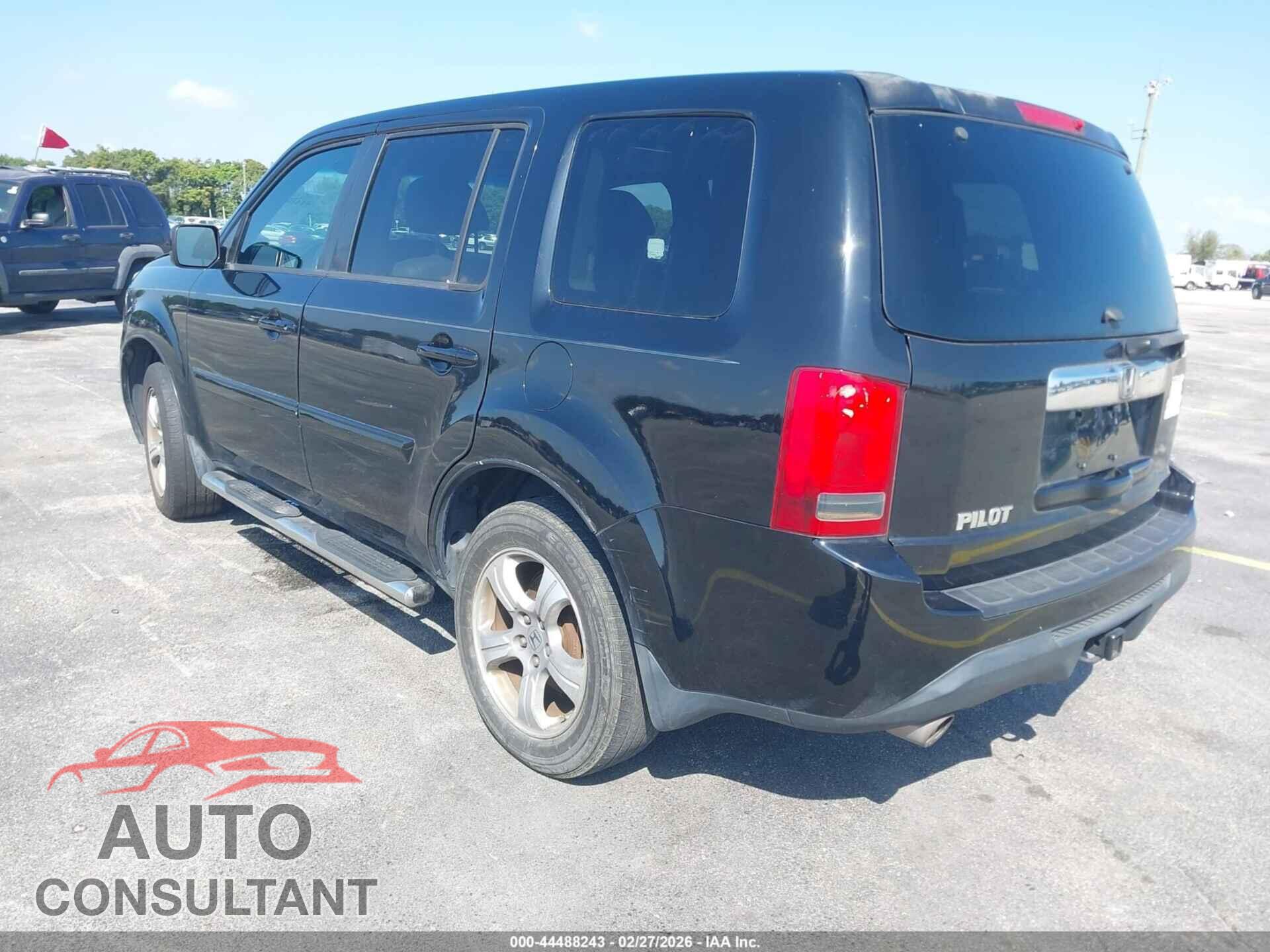 HONDA PILOT 2012 - 5FNYF3H51CB032108