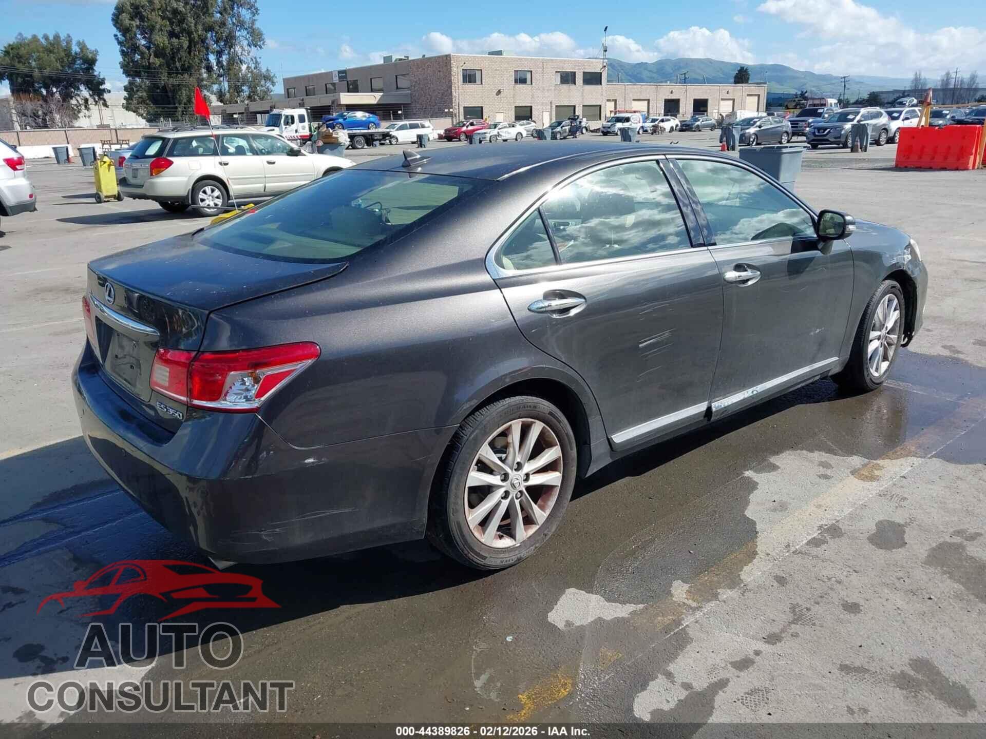 LEXUS ES 350 2012 - JTHBK1EG3C2491914