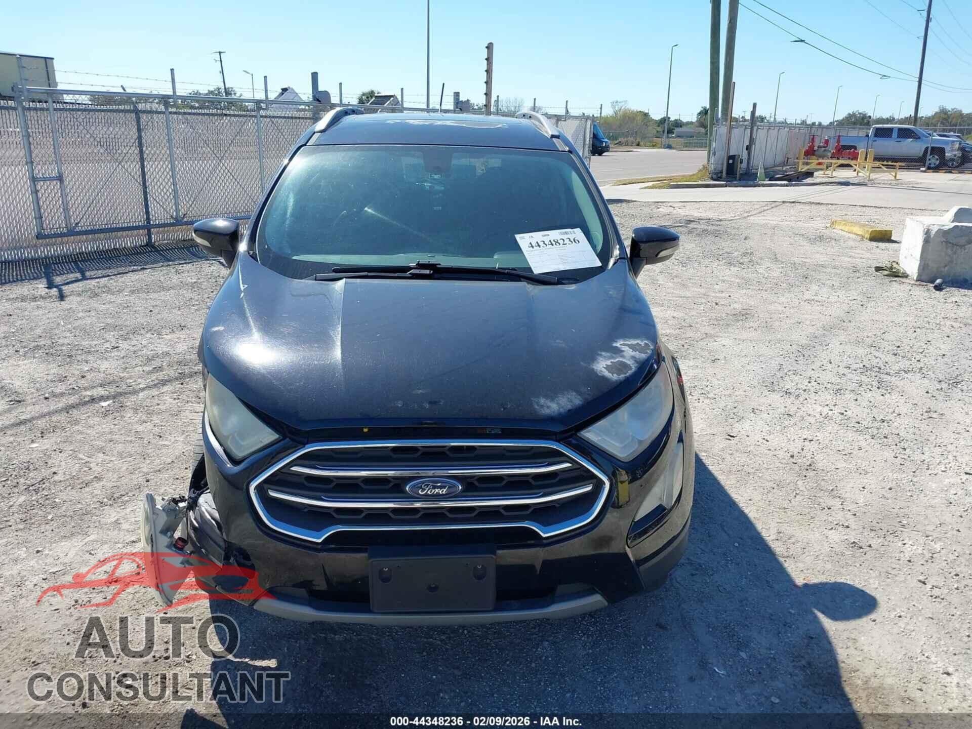 FORD ECOSPORT 2019 - MAJ6S3KL5KC274363