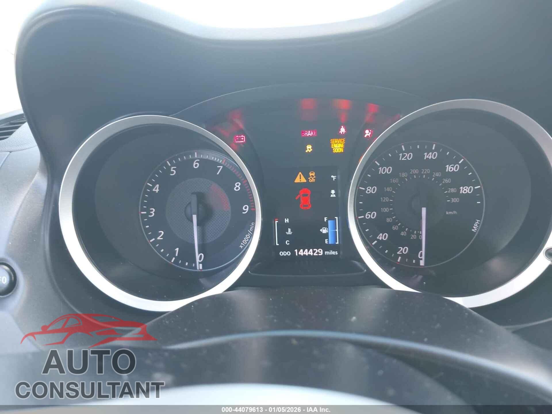 MITSUBISHI LANCER EVOLUTION 2011 - JA32W5FVXBU044539