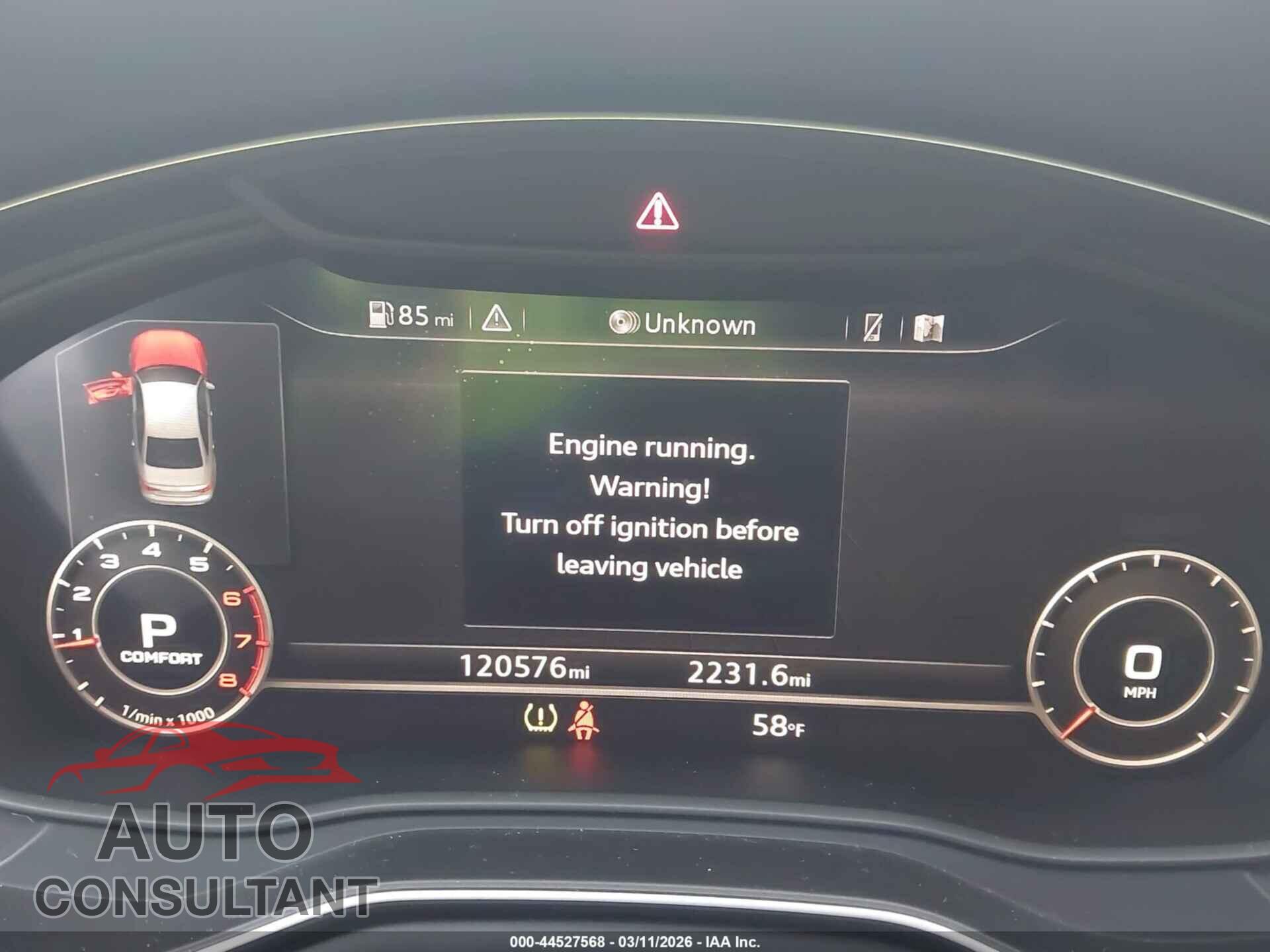 AUDI A4 2017 - WAUKMAF41HN055534