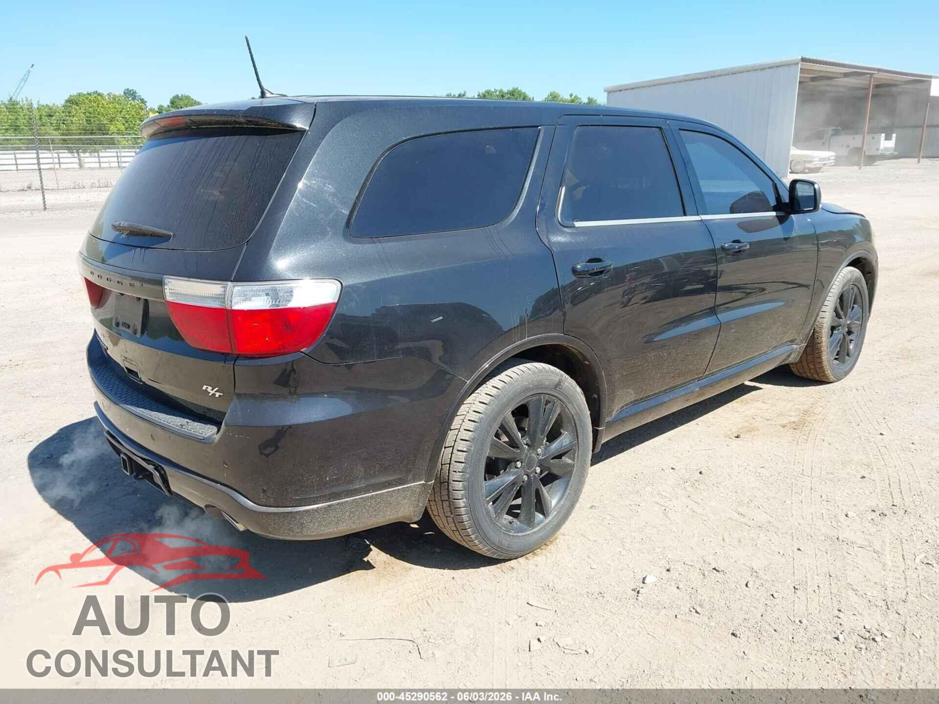 DODGE DURANGO 2012 - 1C4SDHCT1CC321789
