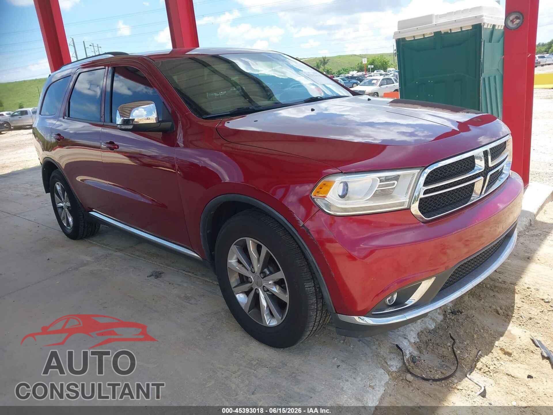 DODGE DURANGO 2014 - 1C4RDHDG8EC560310
