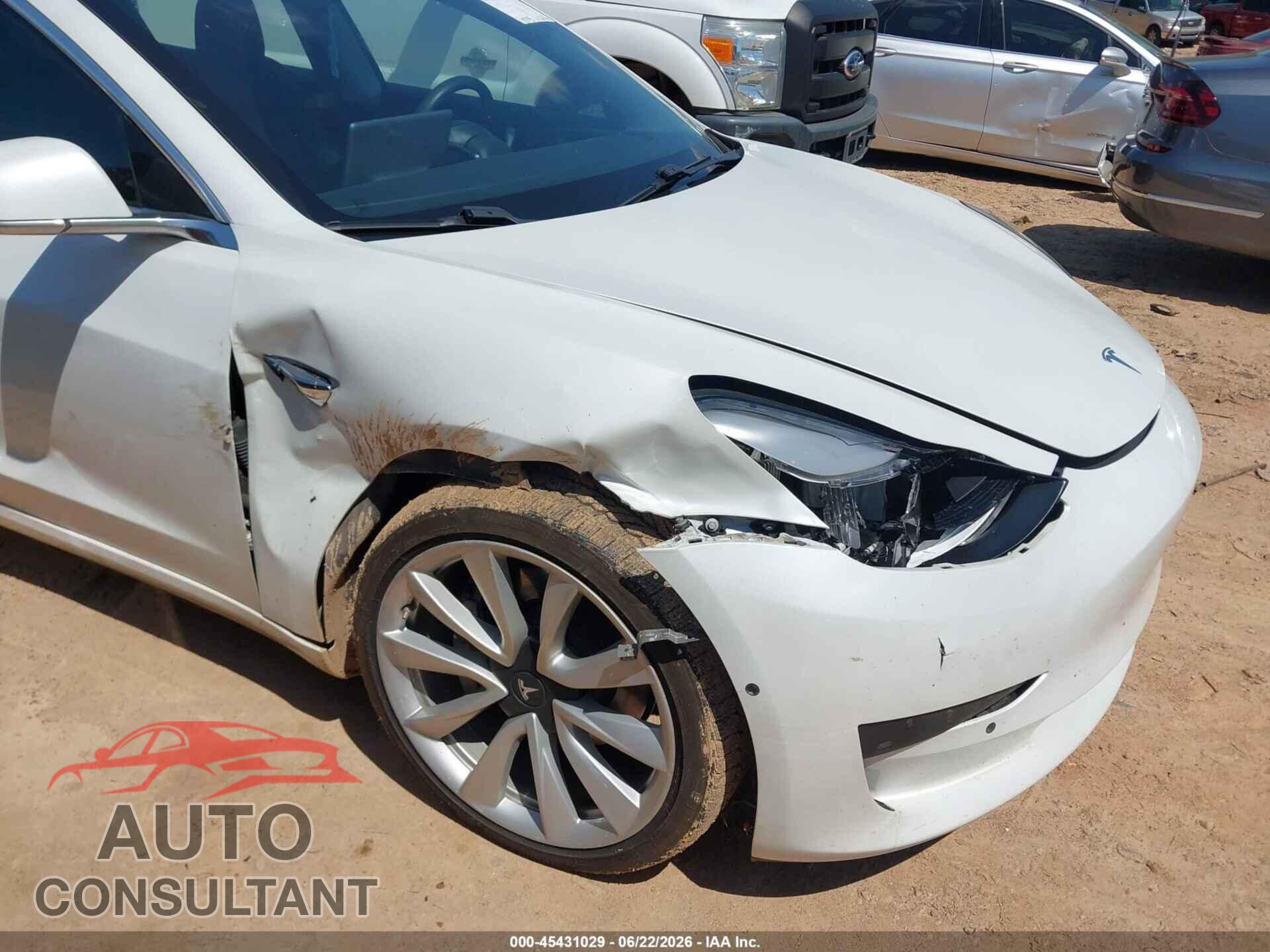 TESLA MODEL 3 2020 - 5YJ3E1EB4LF801521
