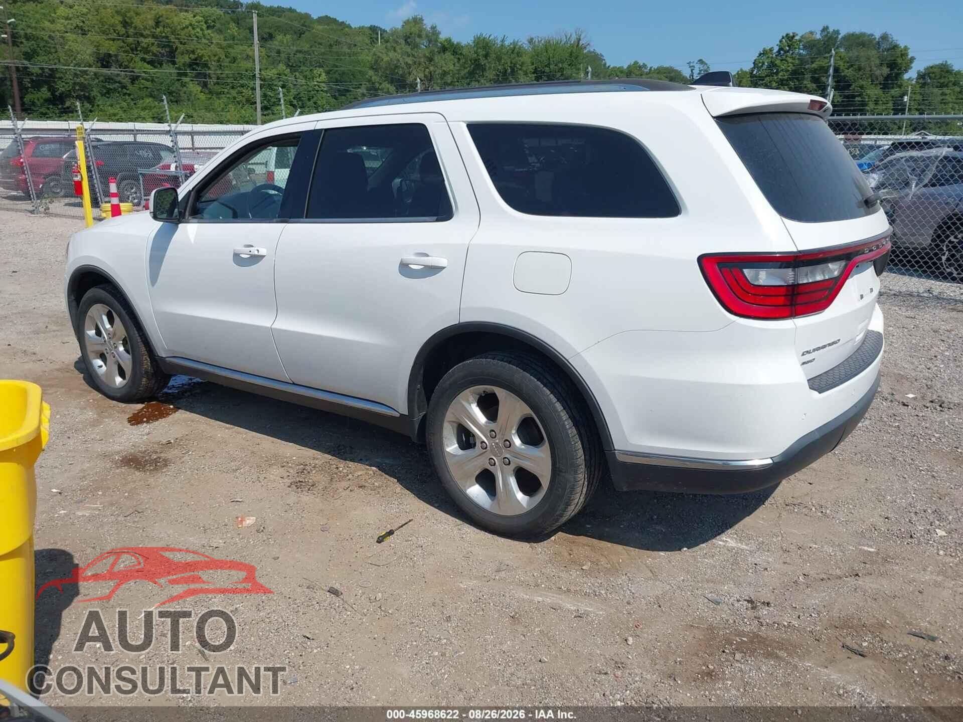 DODGE DURANGO 2015 - 1C4RDJDG9FC810503