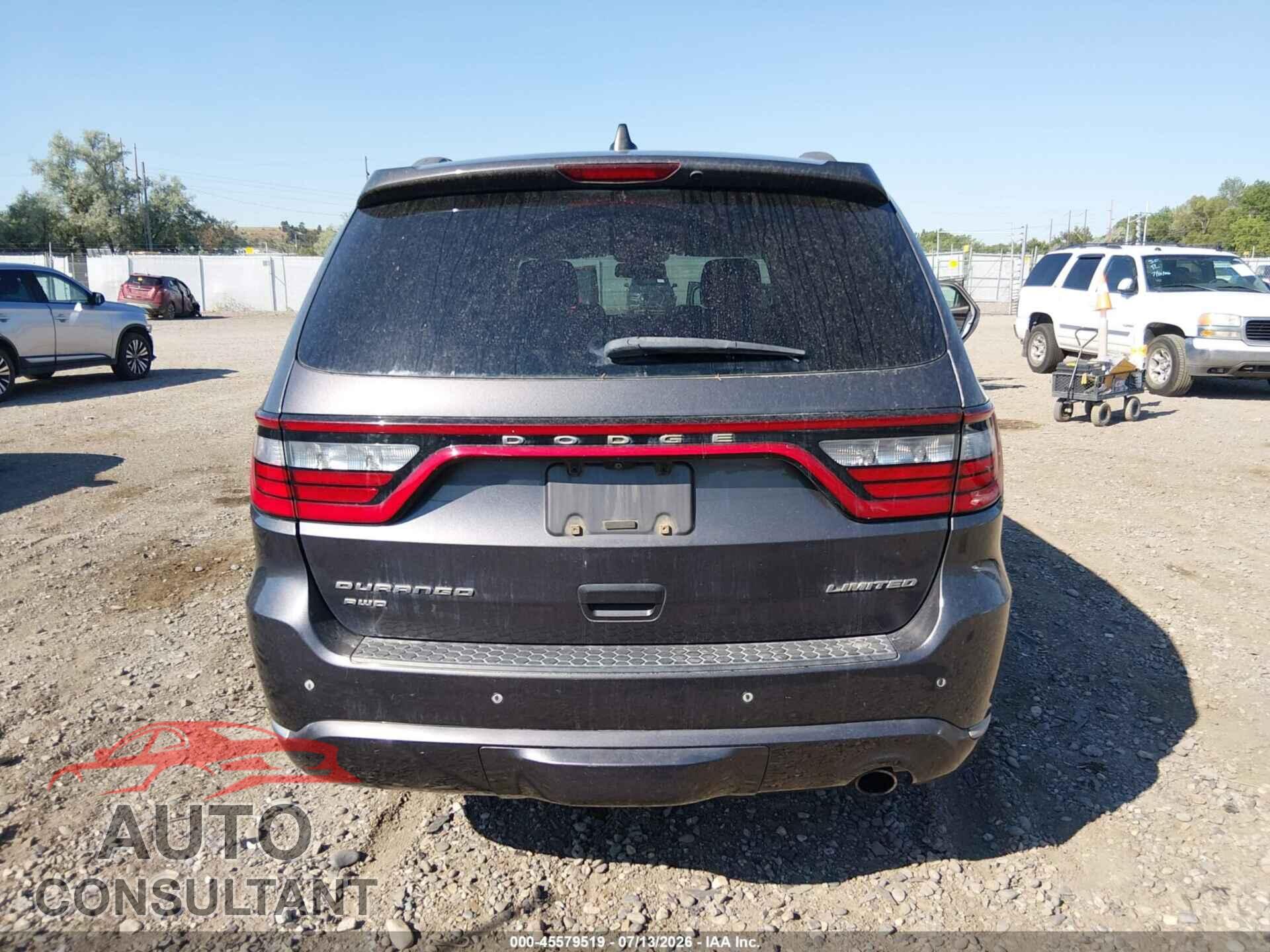 DODGE DURANGO 2016 - 1C4RDJDG1GC416558