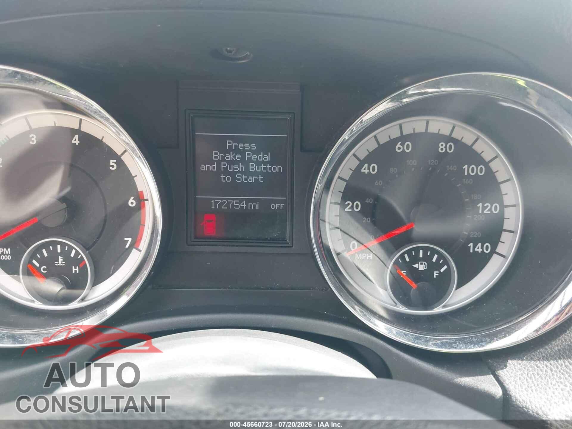 DODGE DURANGO 2012 - 1C4SDHCT3CC314360