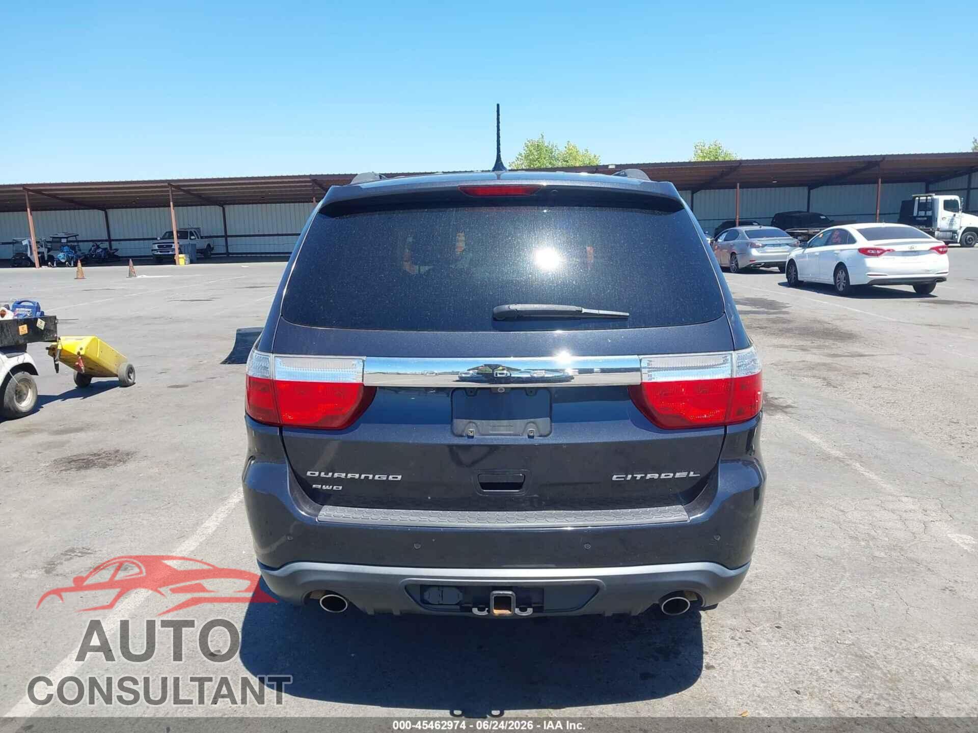 DODGE DURANGO 2013 - 1C4SDJET0DC512657