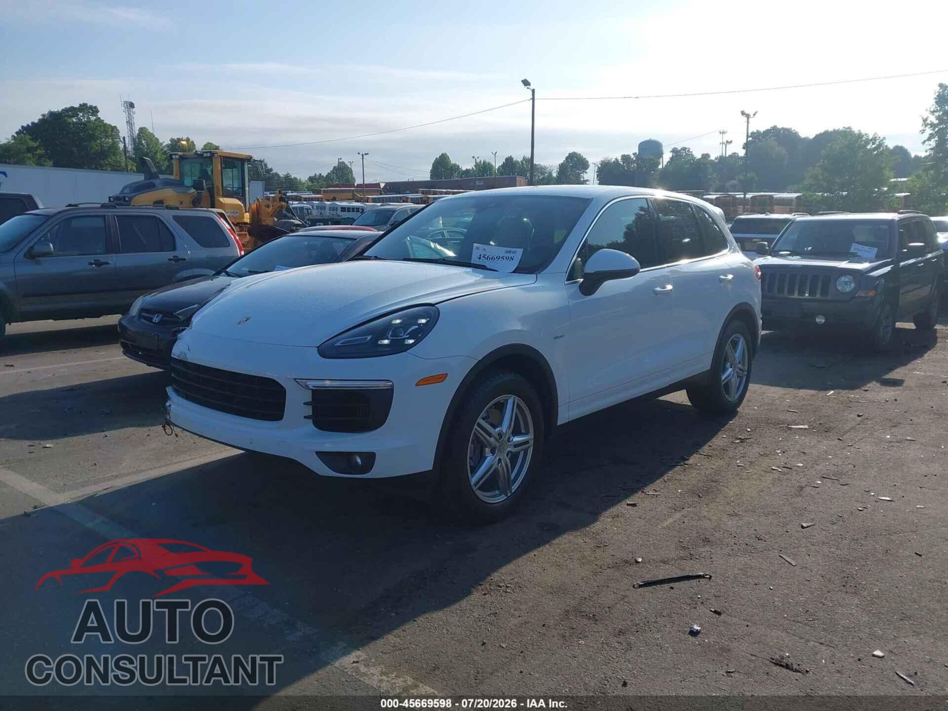 PORSCHE CAYENNE 2016 - WP1AF2A25GLA40306