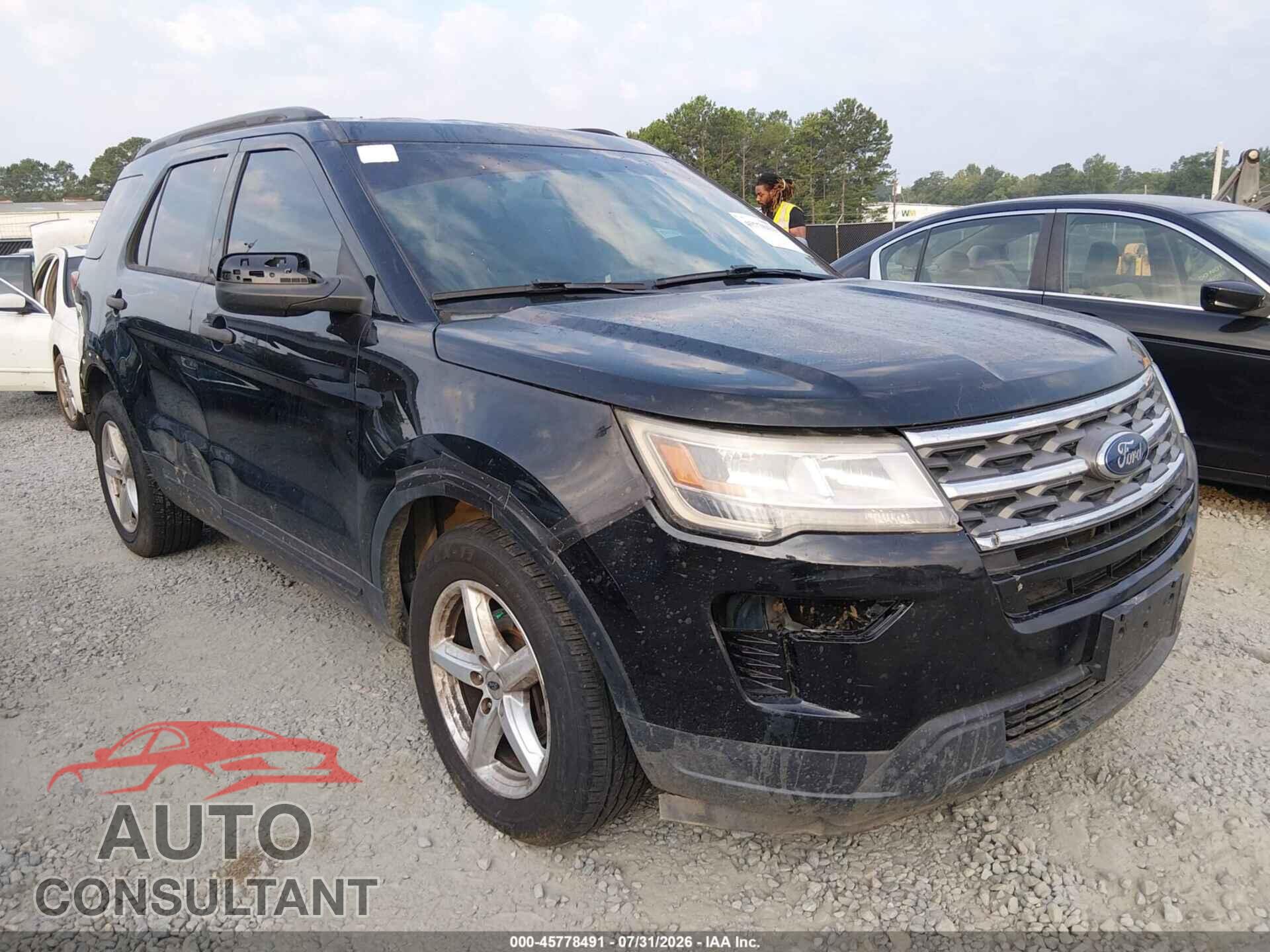 FORD EXPLORER 2018 - 1FM5K7B81JGB74496