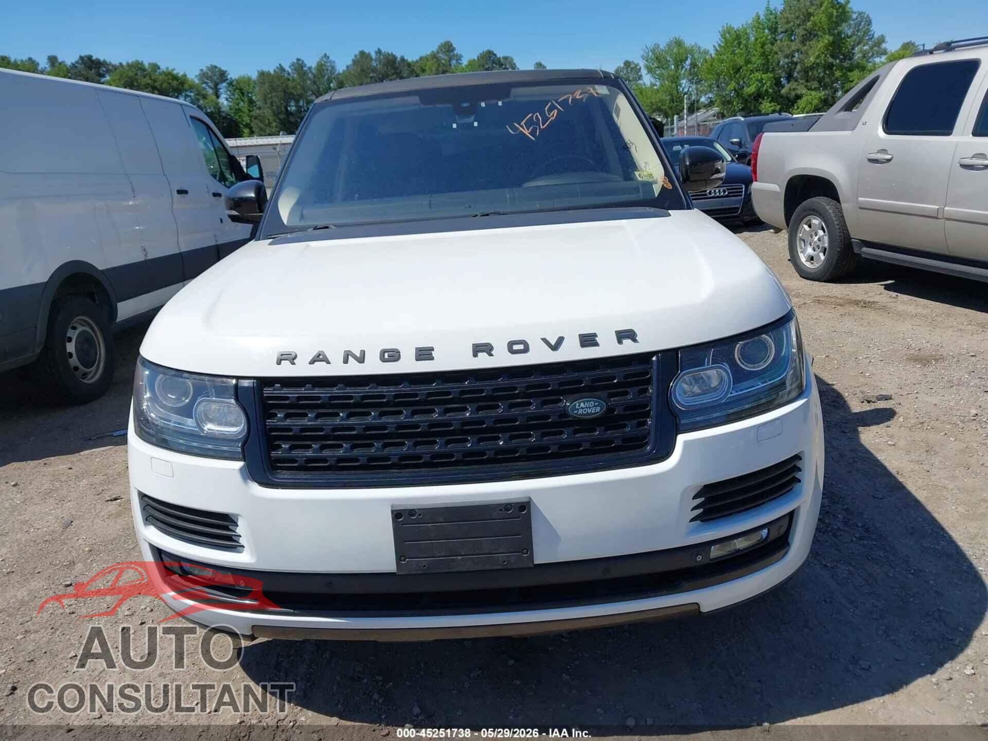 LAND ROVER RANGE ROVER 2014 - SALGS2TF6EA162245